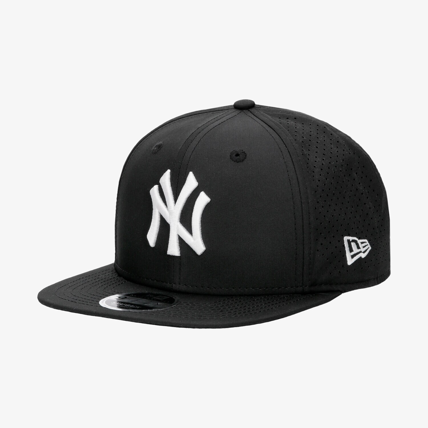 pánská kšiltovka NEW ERA ČEPICE FEATHER PERF 9FIFTY NEYYAN BLKWHI 11927239 ČERNÁ