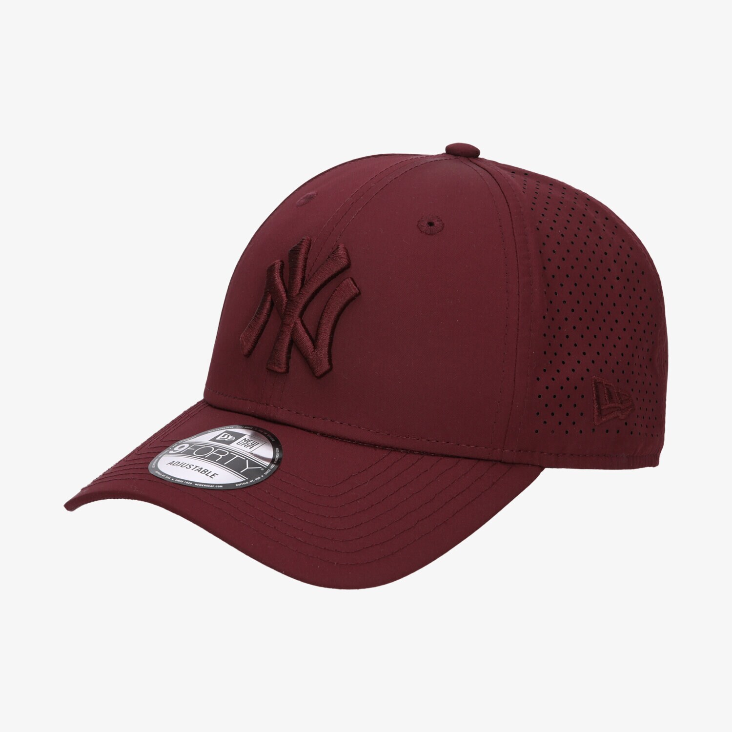 pánská kšiltovka NEW ERA ČEPICE FEATHER PERF 9FORTY NEYYAN FBGFBG 11927240 BORDOVÁ