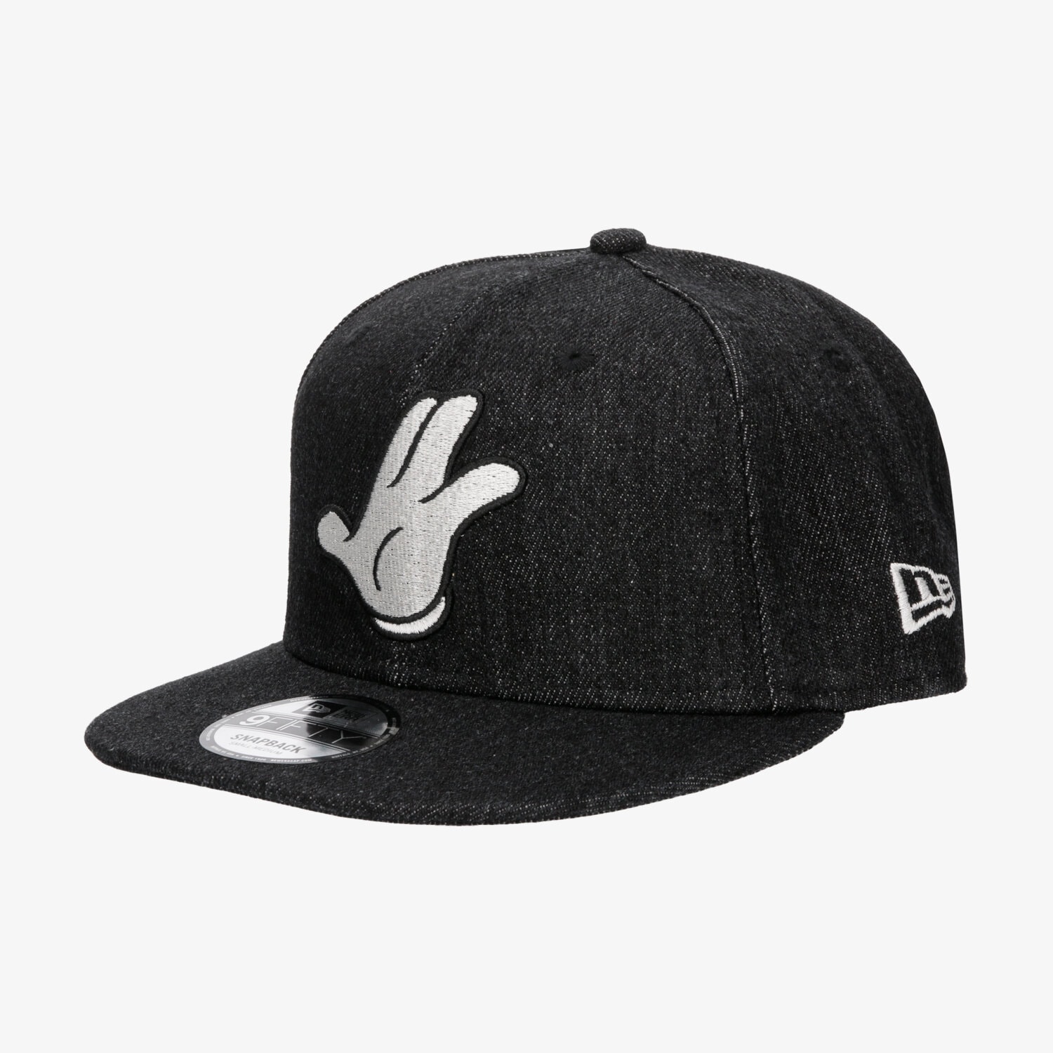 pánská kšiltovka NEW ERA ČEPICE STREET MICKEY DENIM 9FIFTY MICMOU 11941765 ČERNÁ