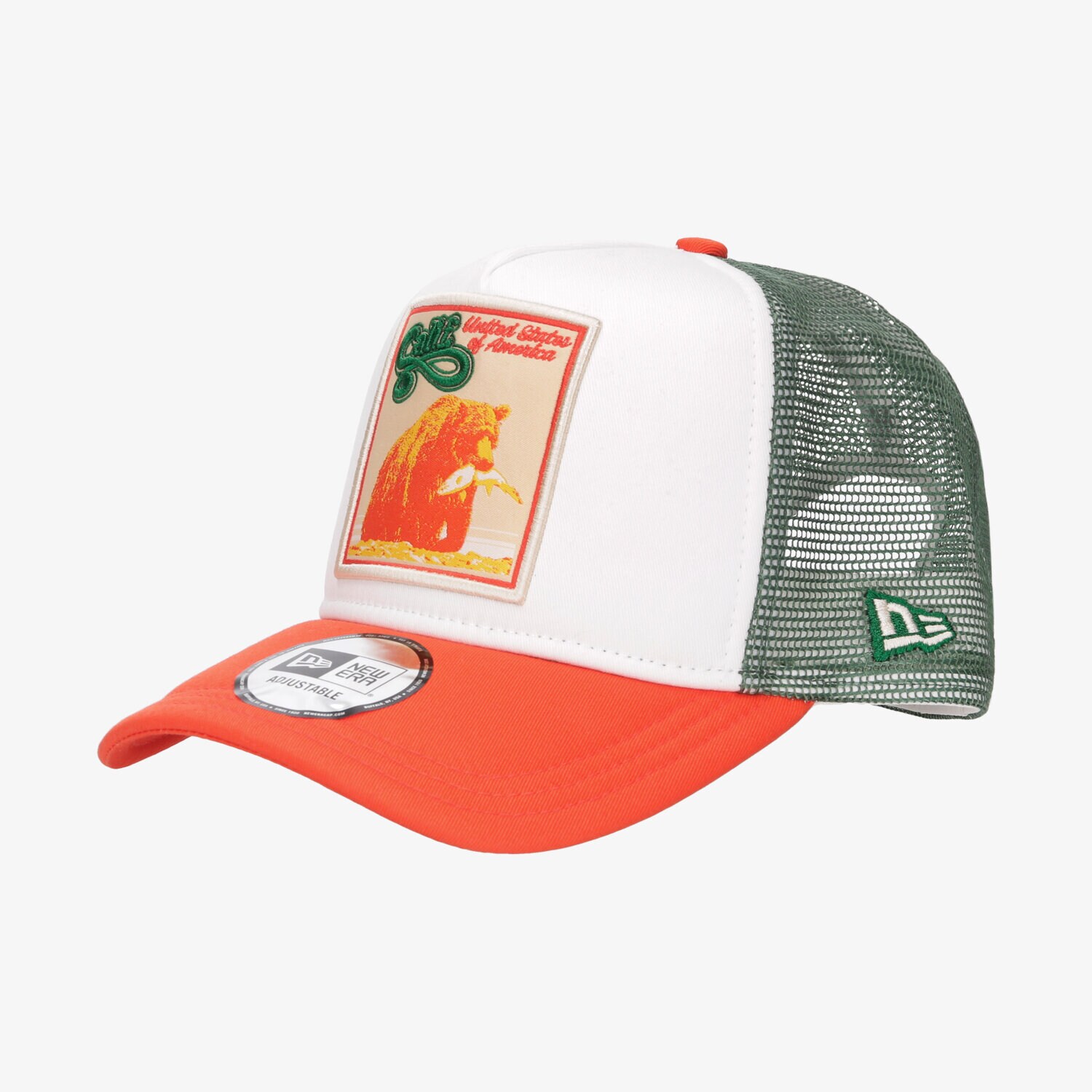 pánská kšiltovka NEW ERA ČEPICE CALIFORNIA BEAR 940 AF TRUCKER NE SFP 11973052 VÍCEBAREVNÁ