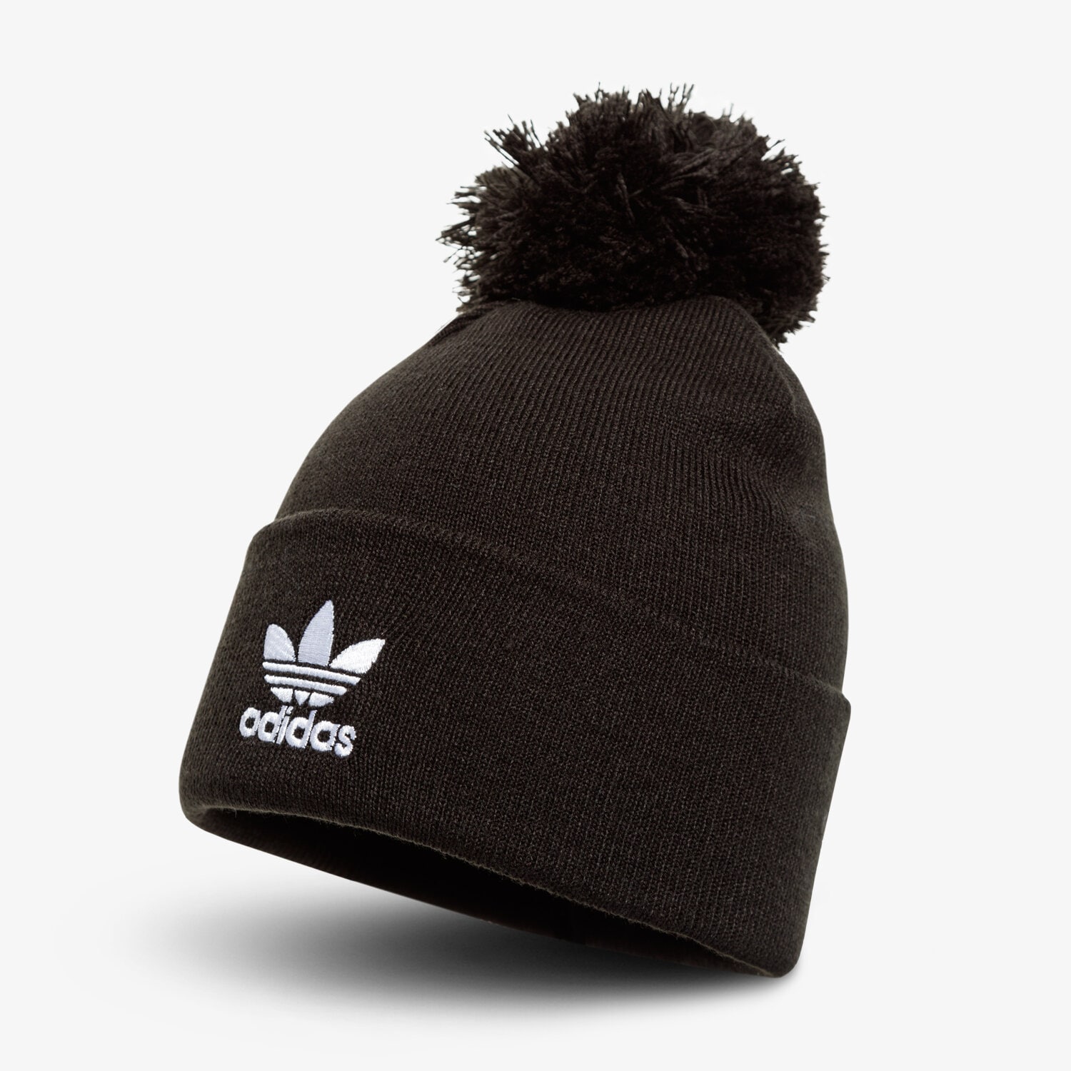 dětská čepice ADIDAS ČEPICE ZIMNÍ AC BOBBLE KNIT ED8719 ČERNÁ