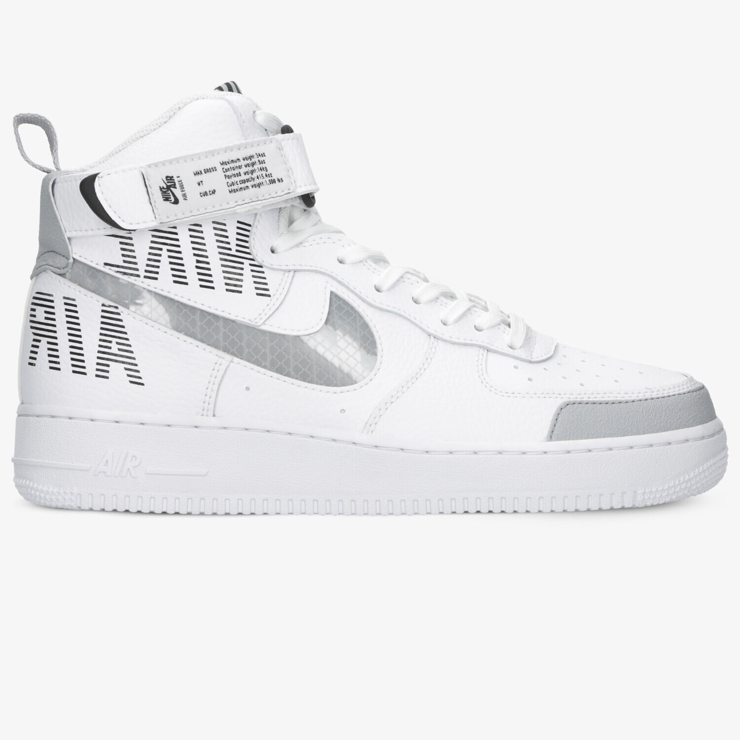 pánské tenisky NIKE AIR FORCE 1 HIGH '07 LV8 2 CQ0449-100 BÍLÁ