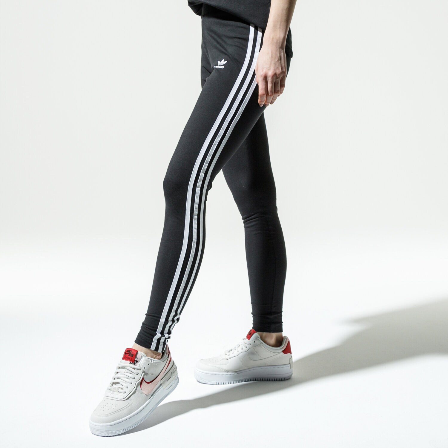 dámské kalhoty ADIDAS LEGGINGS 3 STR TIGHT FM3287 ČERNÁ