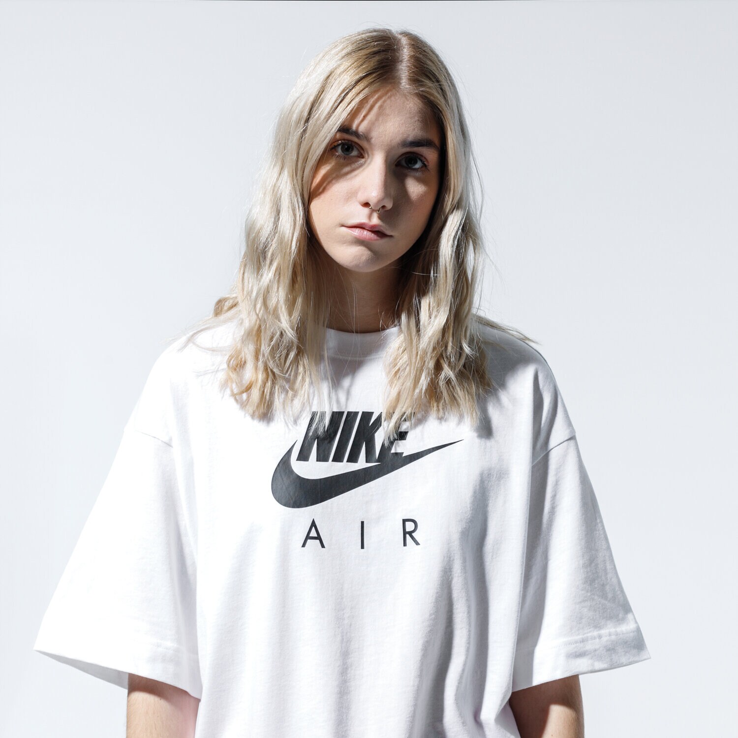 dámské tričko NIKE TRIČKO AIR CJ3105-100 BÍLÁ