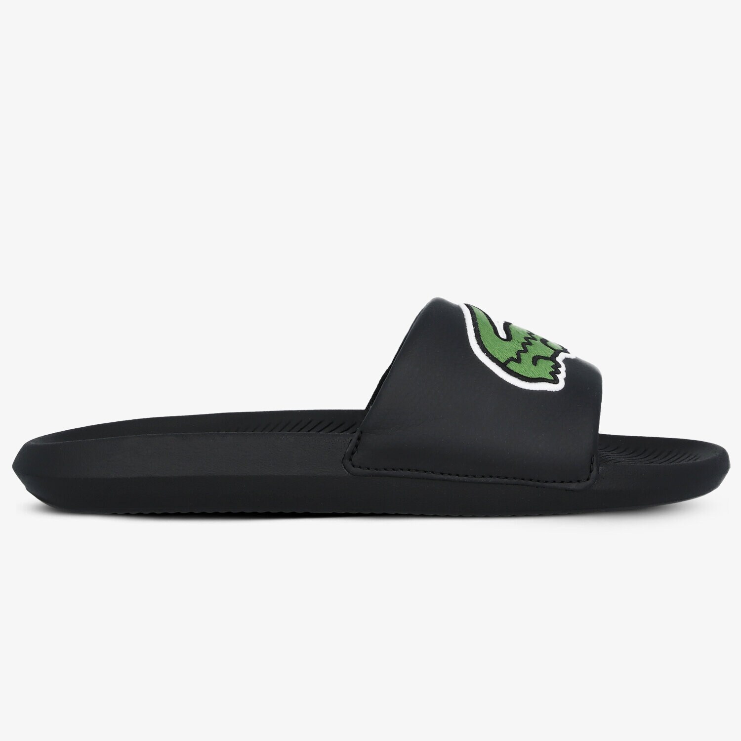 pánské pantofle LACOSTE CROCO SLIDE 319 4 US 738CMA00731B4 ČERNÁ