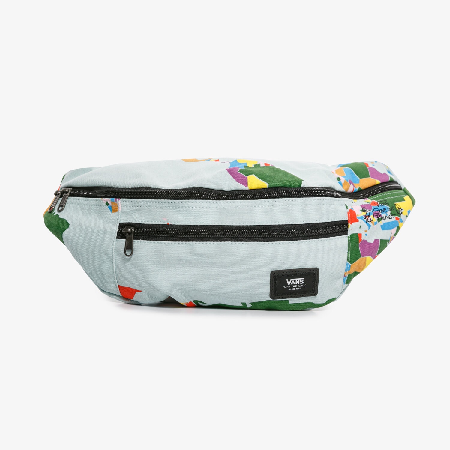 dámská taška VANS TAŠKA MN WARD CROSS BODY P BLUE SAVE OUR P VN0A2ZXXZSD1 VÍCEBAREVNÁ