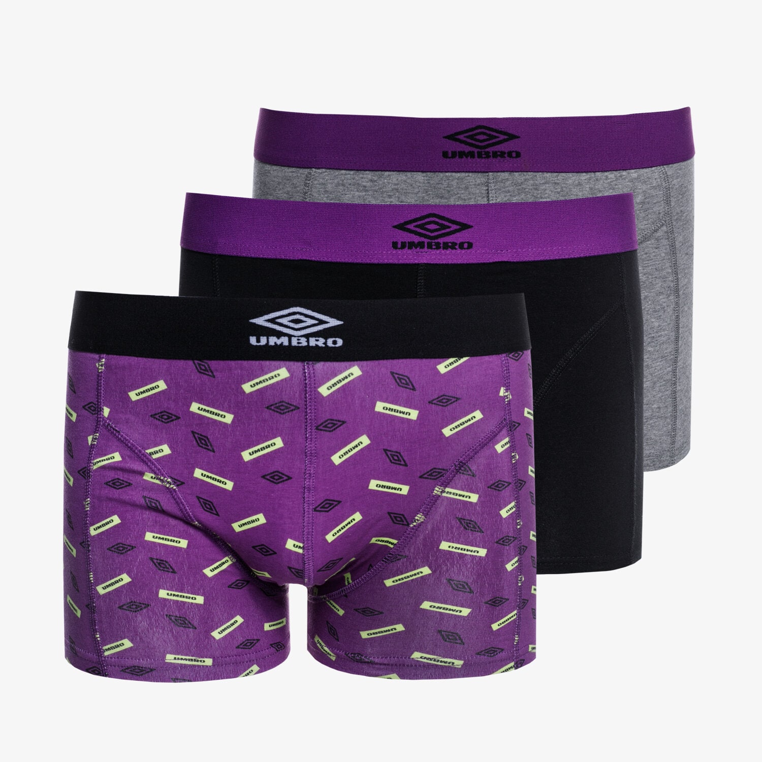 pánské spodní prádlo UMBRO TRENKY BRADFORD UL120BOX90002 VÍCEBAREVNÁ