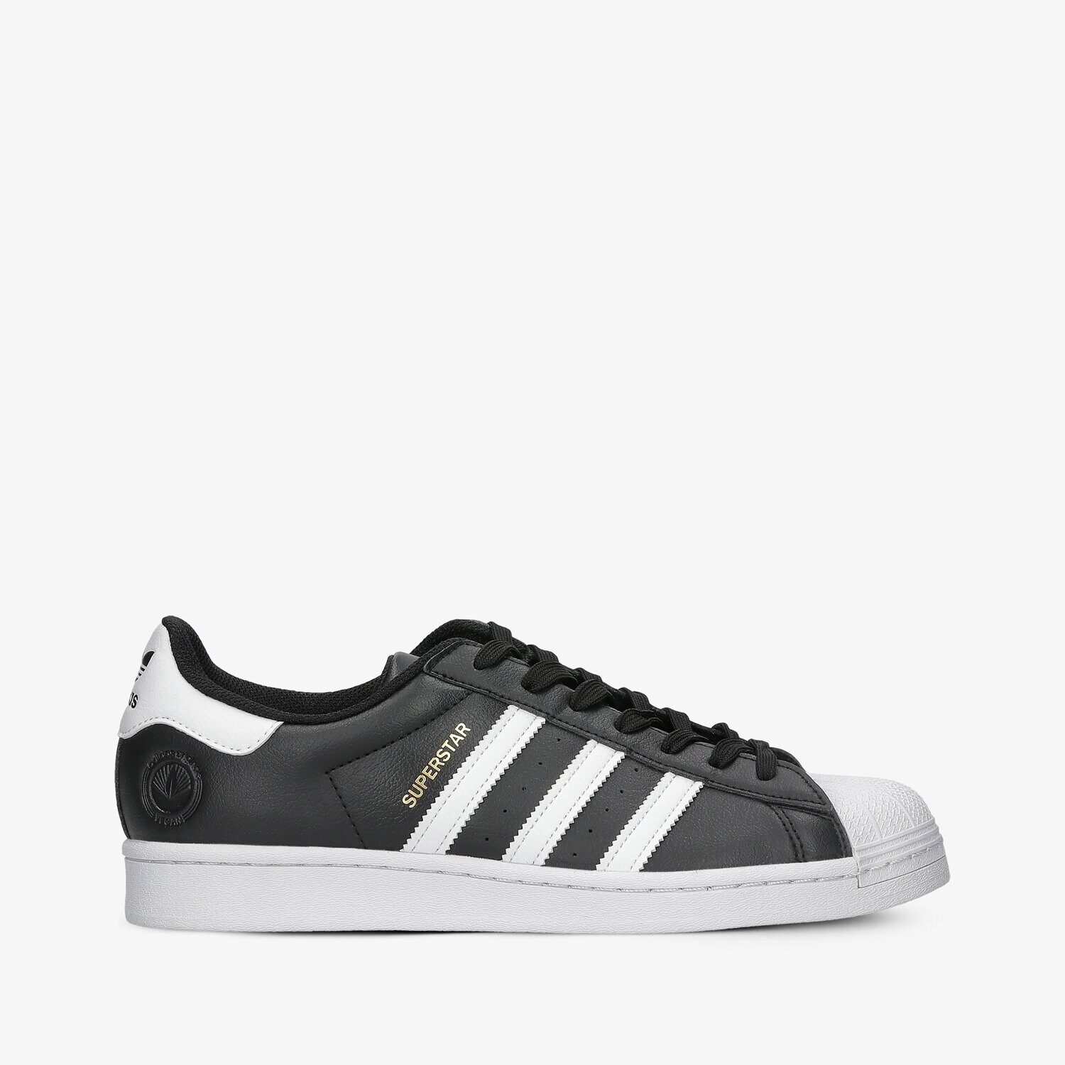 pánské tenisky ADIDAS SUPERSTAR VEGAN FW2296 ČERNÁ