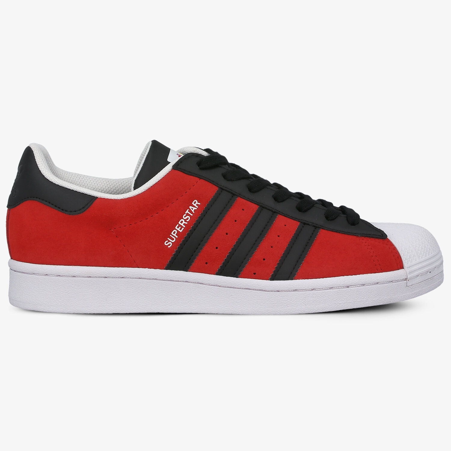 pánské tenisky ADIDAS SUPERSTAR  FU9522 ČERVENÁ