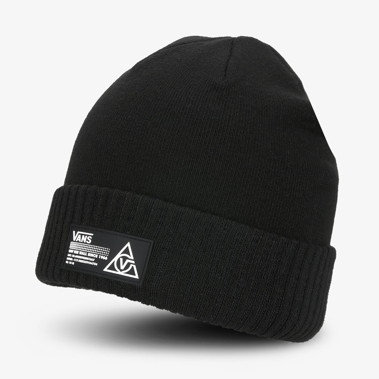 dětská čepice VANS ČEPICE ZIMNÍ 66 SUPPLY CUFF BEANIE VN0A4SFLBLK1 ČERNÁ