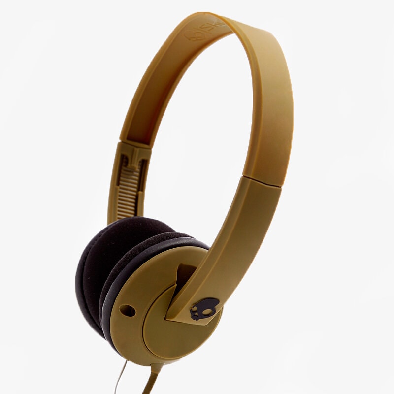 SKULLCANDY SLUCHÁTKA UPROCK ARMY GREEN W/MIC S5URDY237 KHAKI