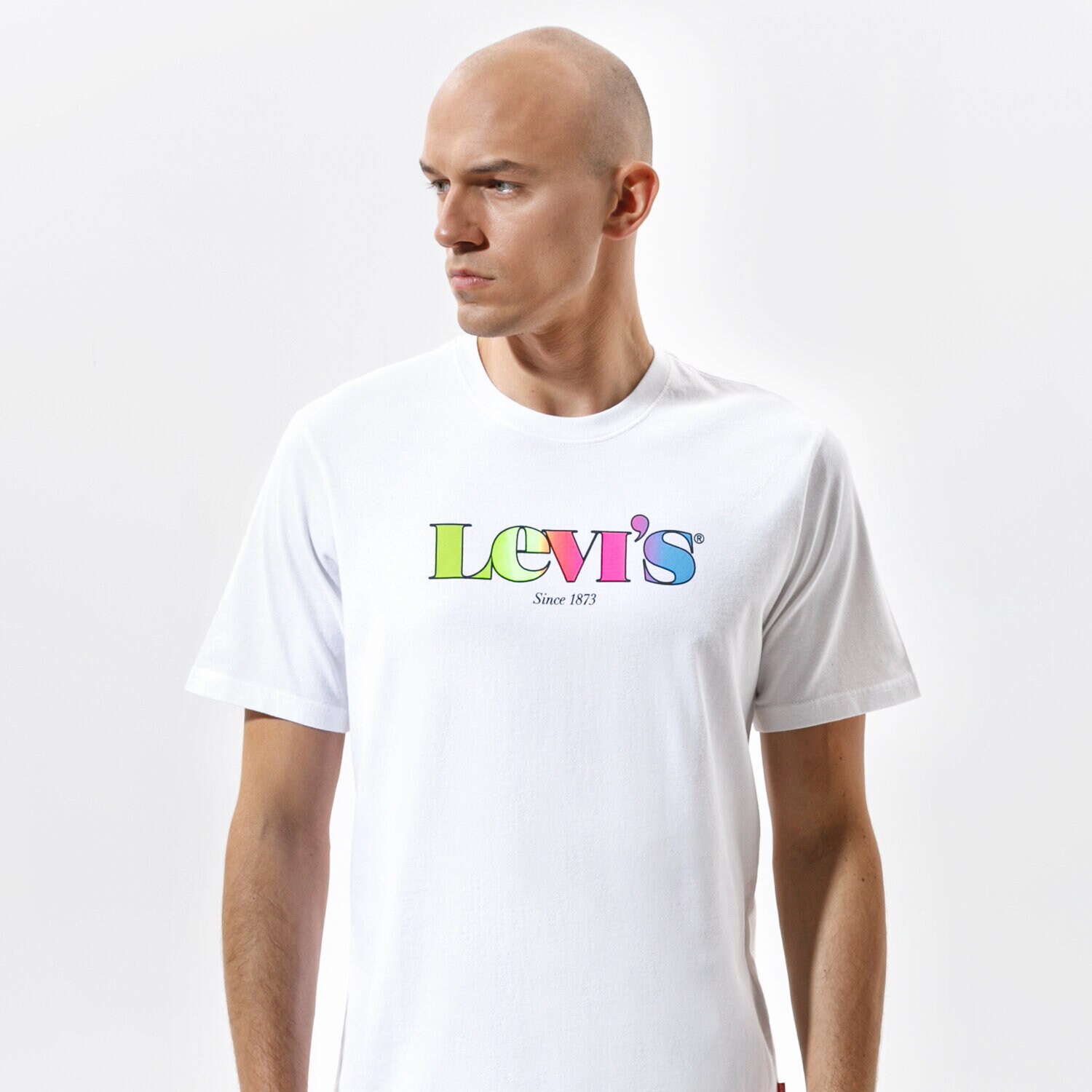 pánské tričko LEVI'S TRIČKO SS RELAXED FIT TEE 16143-0159 BÍLÁ