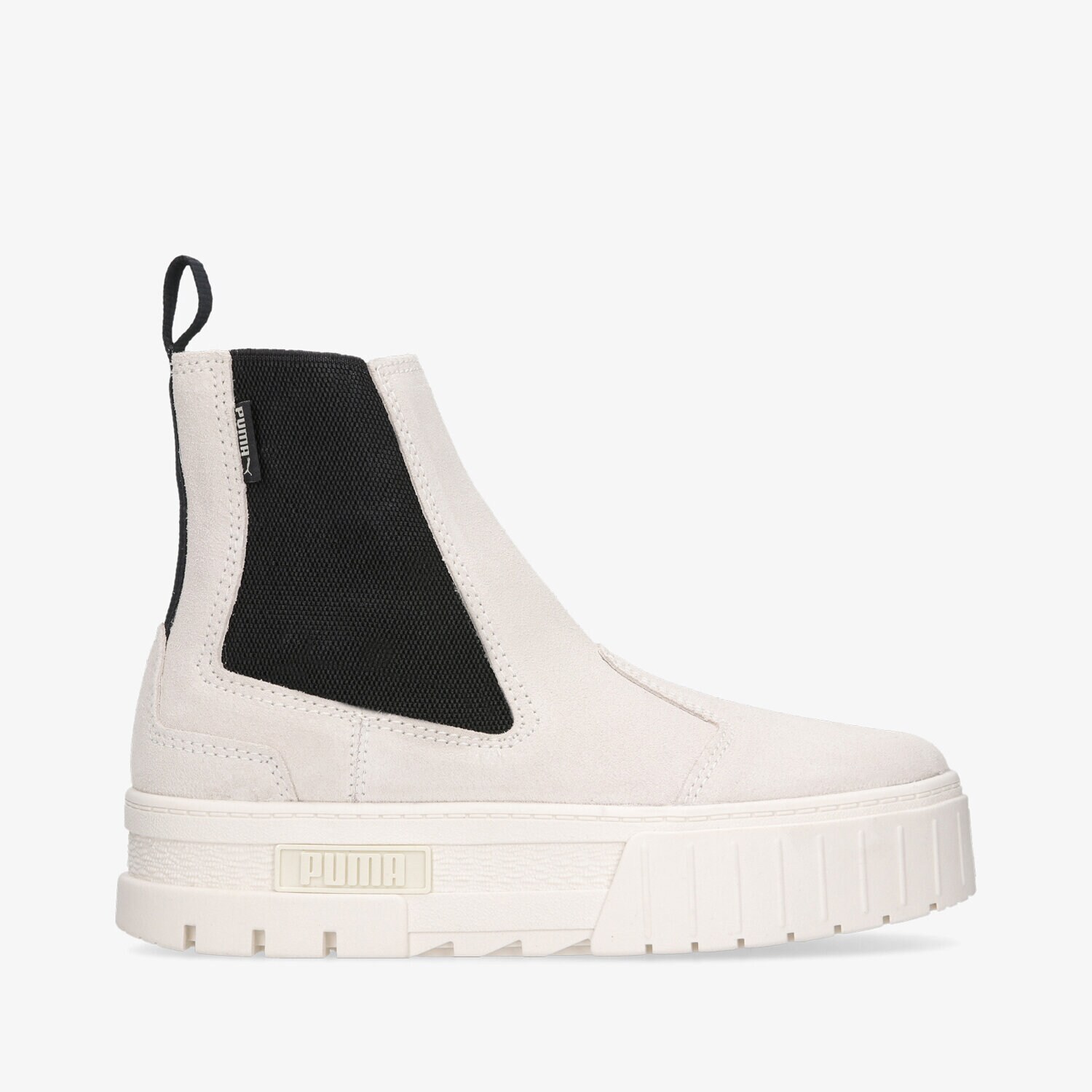 dámské zimní boty (obuv) PUMA MAYZE CHELSEA SUEDE WN'S 38282902 BÍLÁ