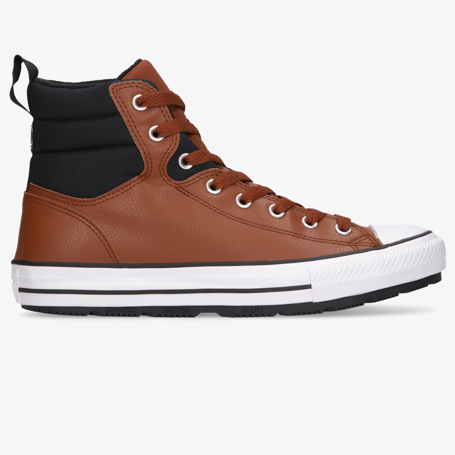 pánské tenisky CONVERSE CHUCK TAYLOR ALL STAR BERKSHIRE BOOT 171449C HNĚDÁ