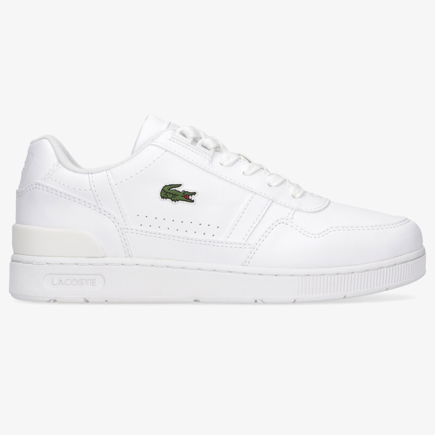 dětské tenisky LACOSTE T-CLIP 0121 1 SUJ 742SUJ000421G BÍLÁ