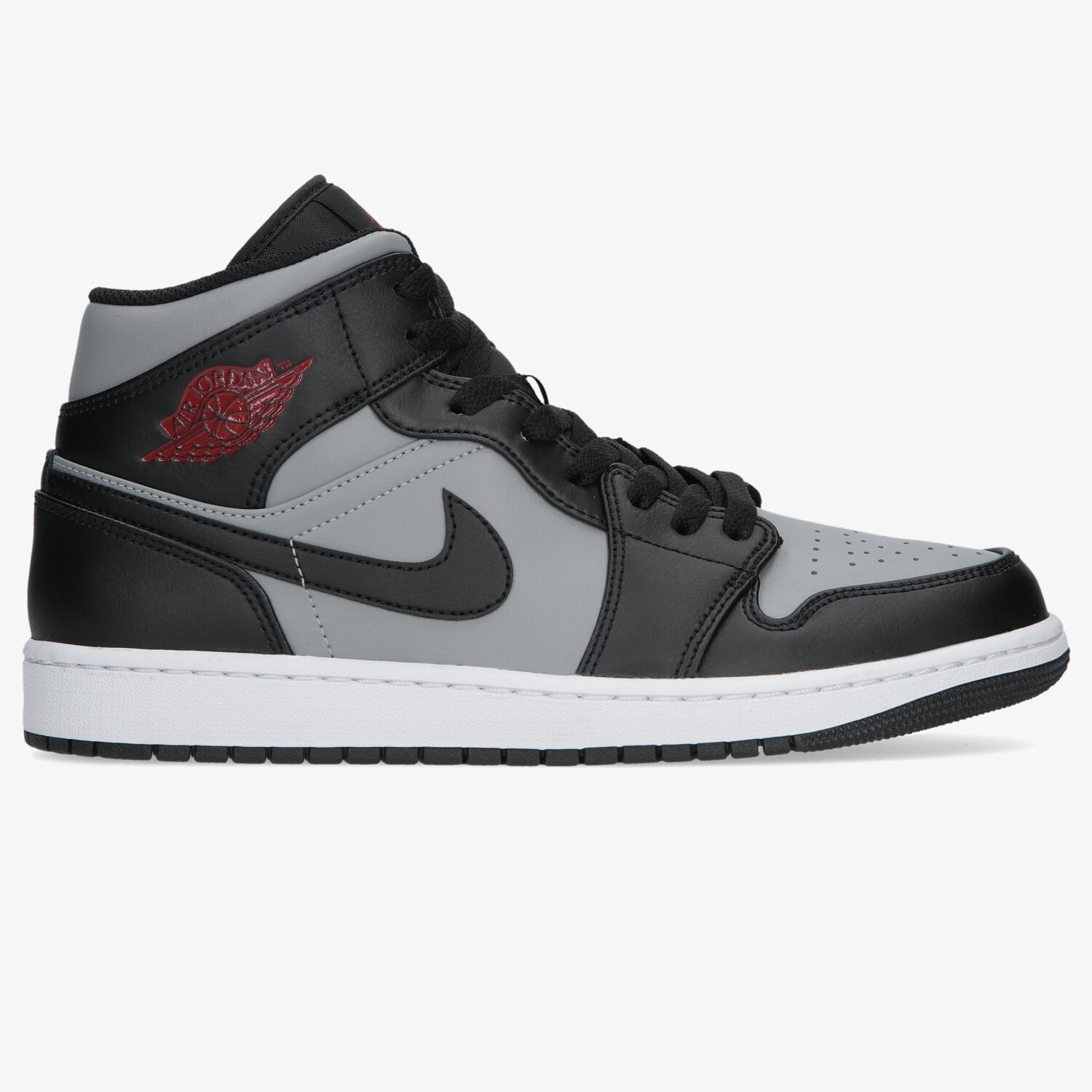 pánské tenisky AIR JORDAN 1 MID  554724-096 ŠEDÁ