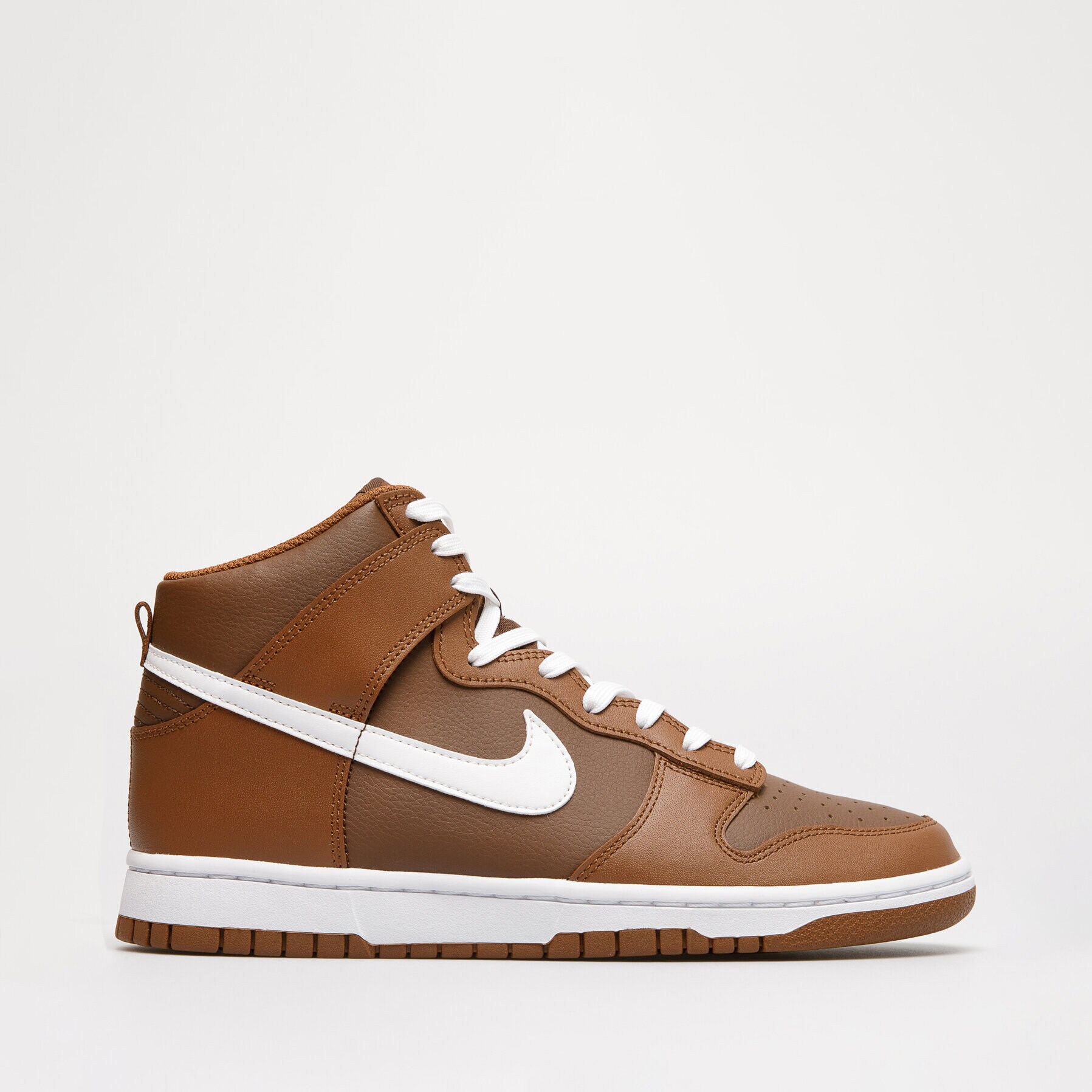 pánské tenisky NIKE DUNK HI RETRO DJ6189-200 HNĚDÁ