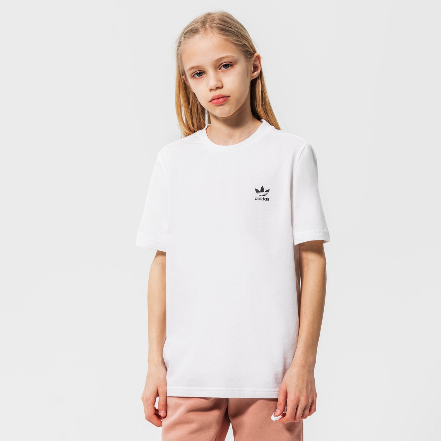 dětské tričko ADIDAS TRIČKO GIRL H32410 BÍLÁ