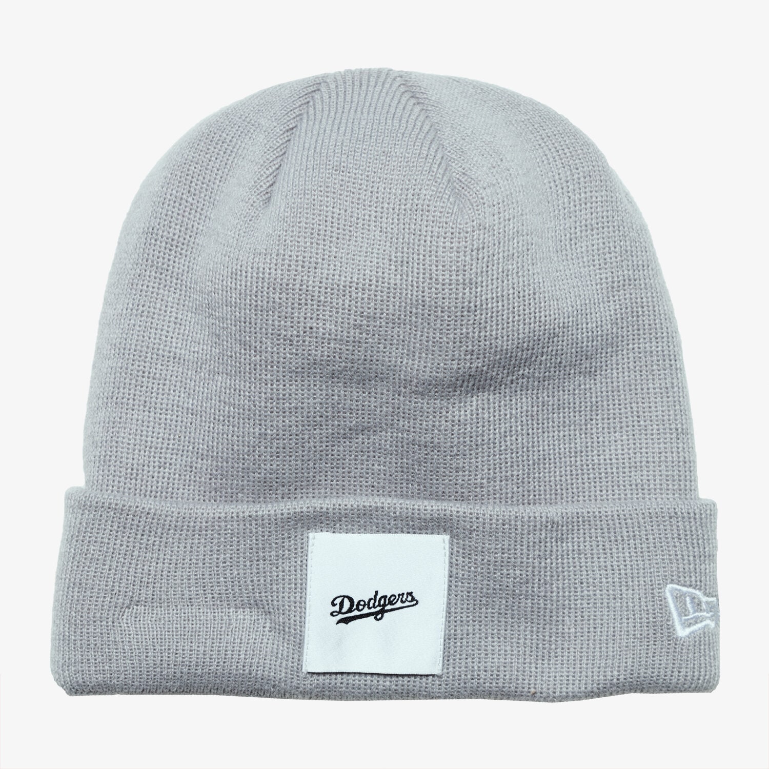dětská čepice NEW ERA ČEPICE ZIMNÍ SATIN PATCH KNIT LA DODGERS LA DODGERS  80536193 ŠEDÁ