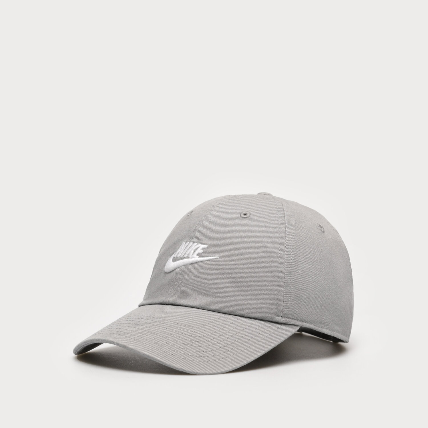 dětská kšiltovka NIKE ČEPICE SPORTSWEAR HERITAGE86 FUTURA WASHED 913011-073 ŠEDÁ