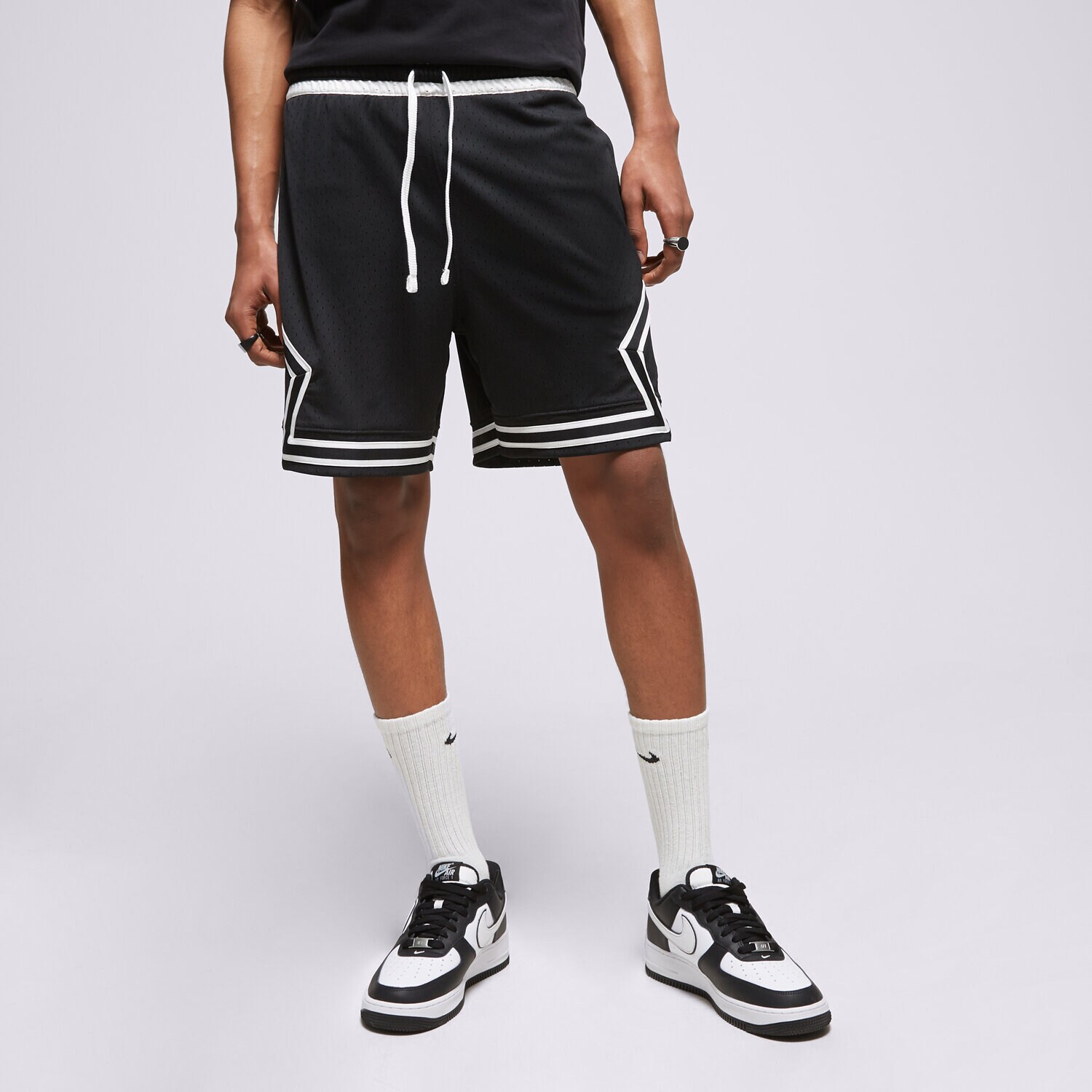 pánské kraťasy JORDAN ŠORTKY  DIAMOND  DX1487-010 ČERNÁ