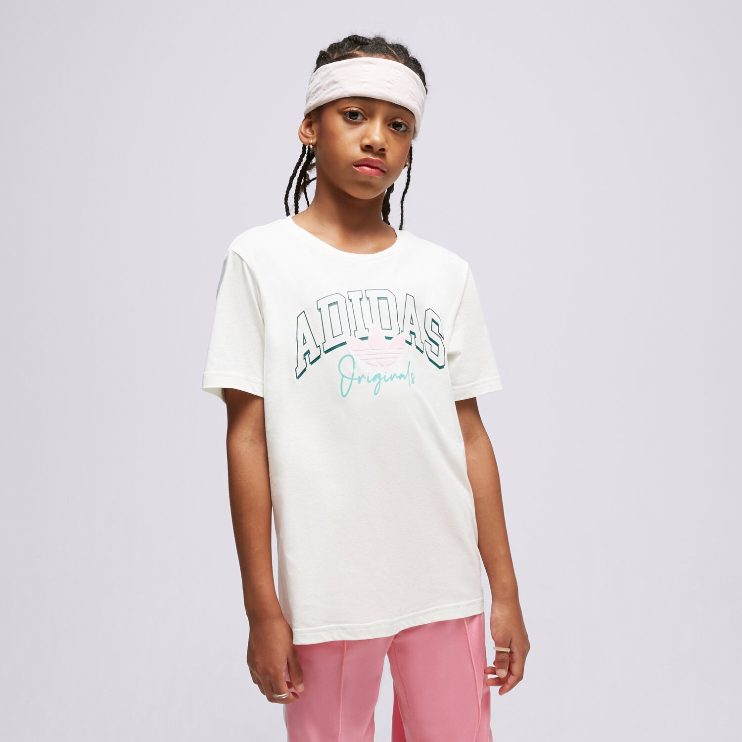 dětské tričko ADIDAS TRIČKO TEE BF GIRL IM1825 BÍLÁ