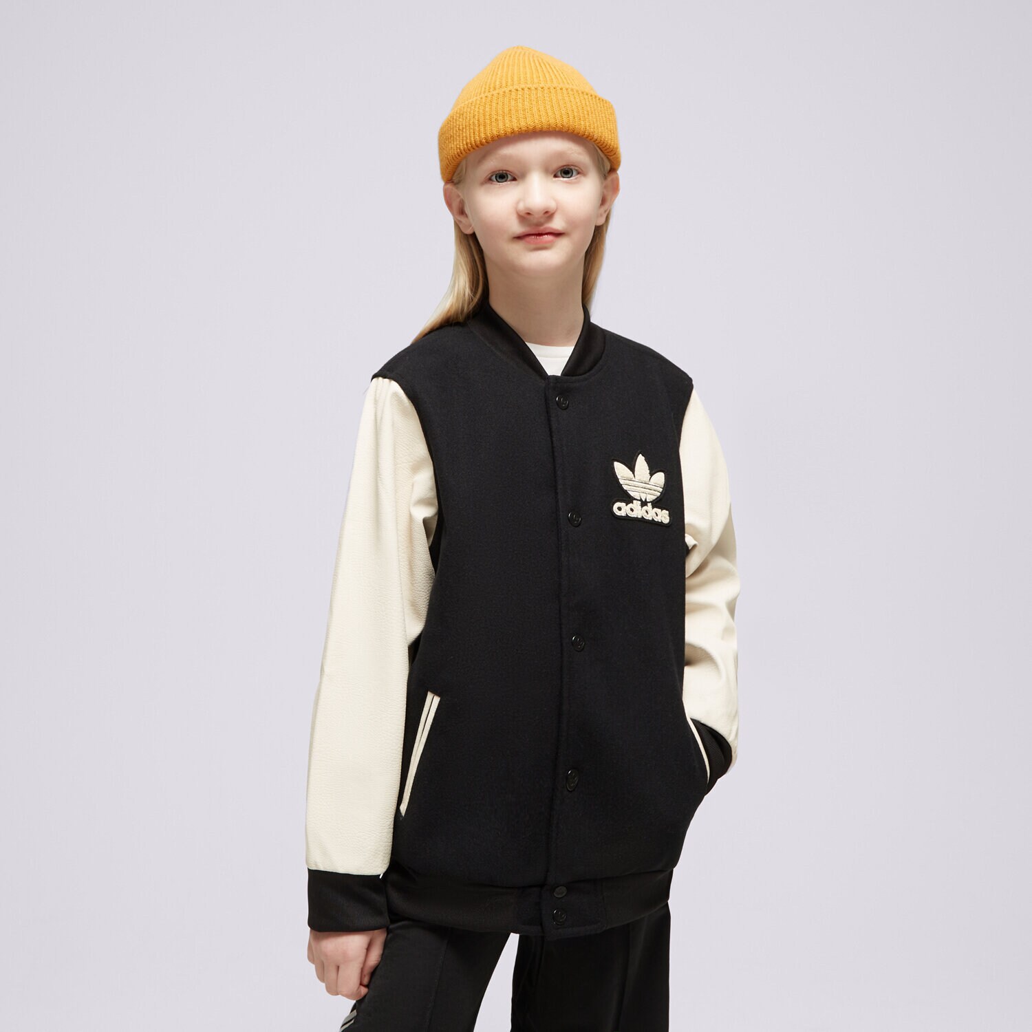 dětské tričko ADIDAS BUNDA VRCT JACKET U IL1847 ČERNÁ