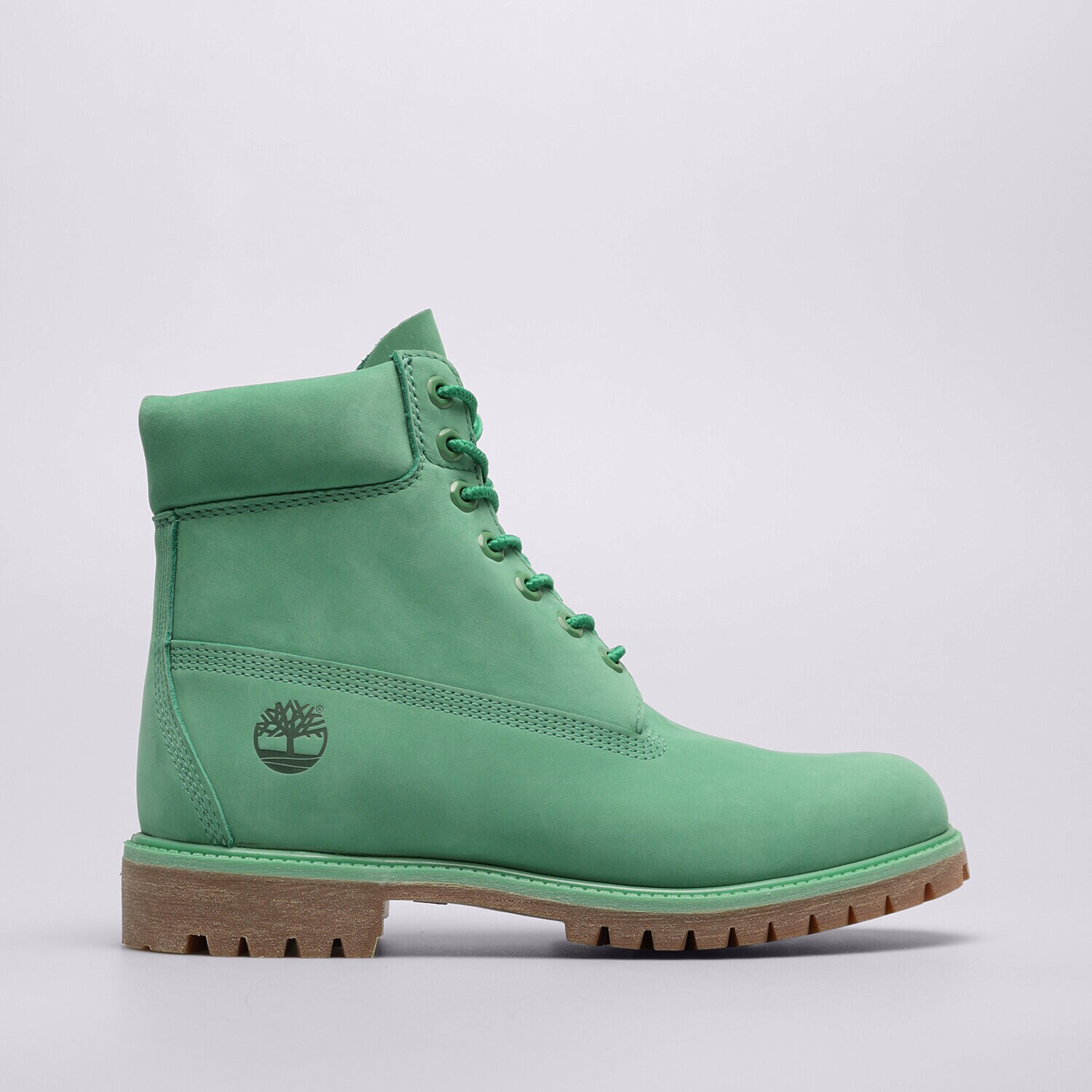 pánské kotníkové boty TIMBERLAND 6 INCH PREMIUM BOOT TB0A5VMHJ301 ZELENÁ