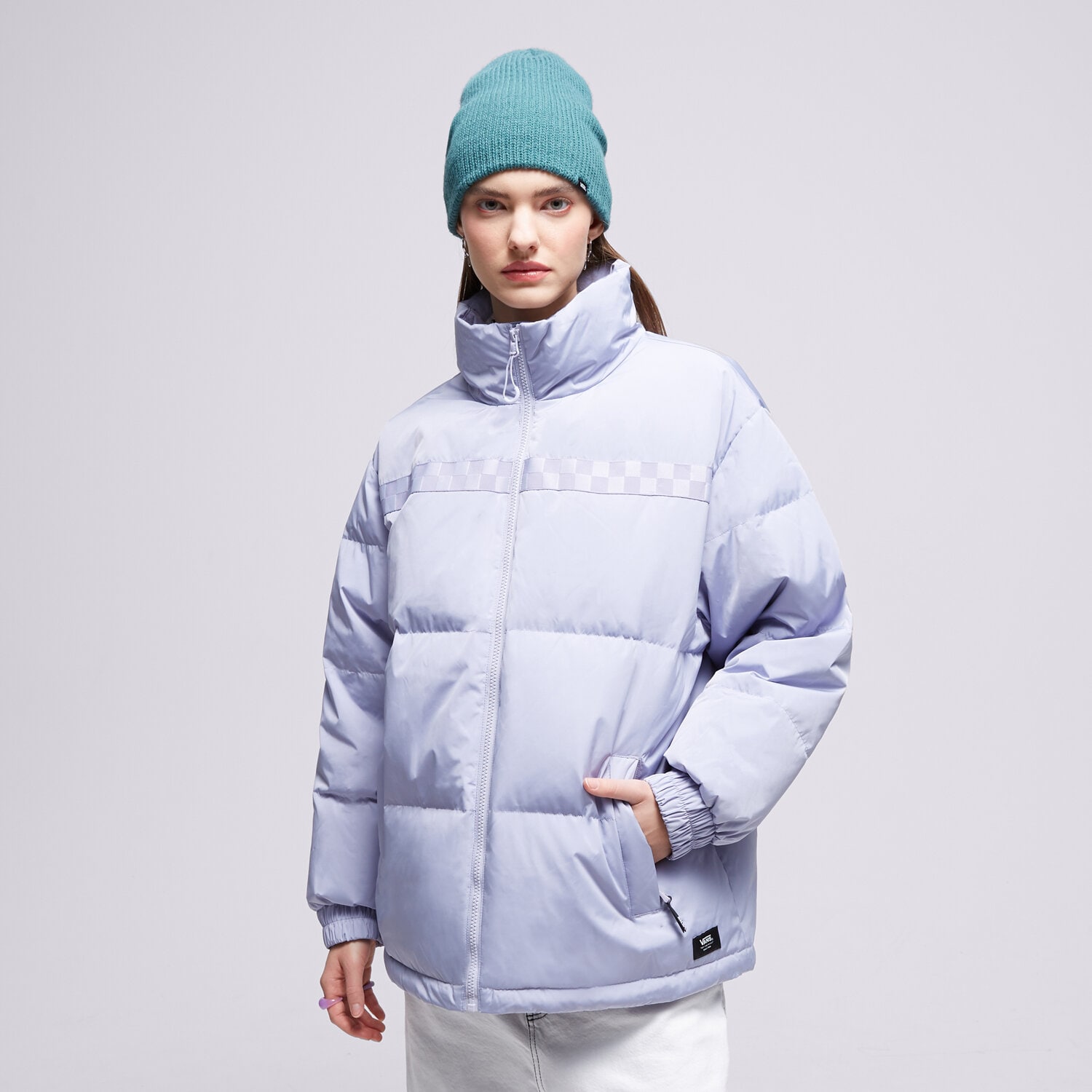 dámská zimní bunda VANS BUNDA ZIMNÍ PERSE MTE 1 DOWN PUFFER VN000F8TYOG1 FIALOVÁ