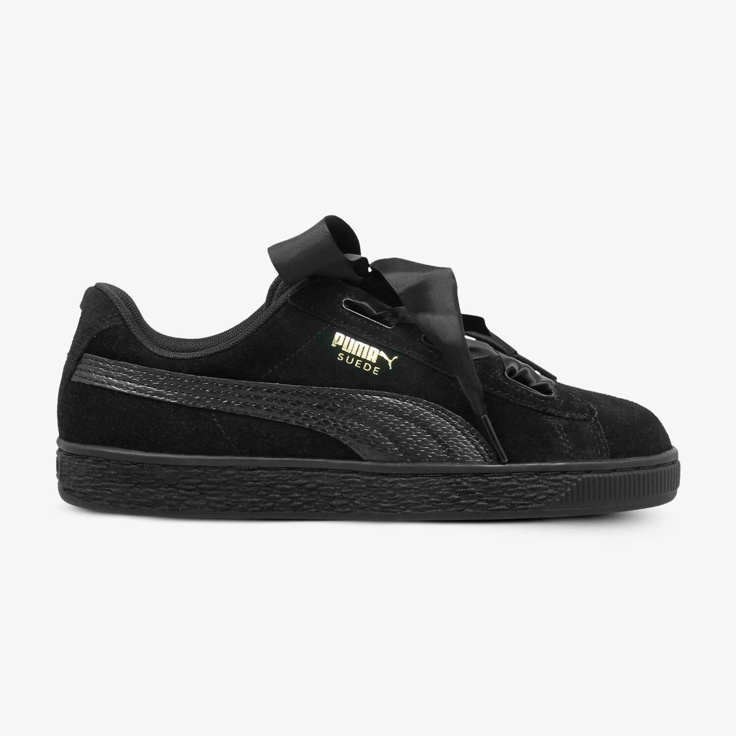 dětské tenisky PUMA SUEDE HEART SNK JR 36491806 ČERNÁ