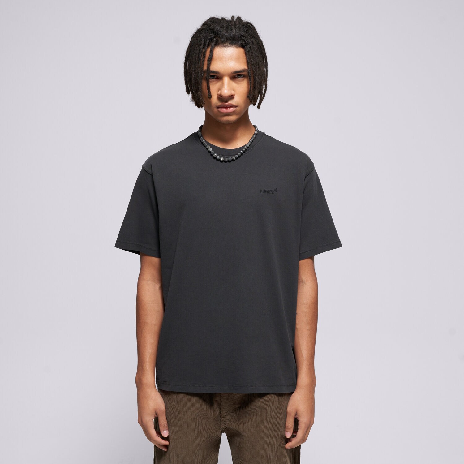 pánské tričko LEVI'S TRIČKO RED TAB VINTAGE TEE BLACKS A0637-0001 ČERNÁ