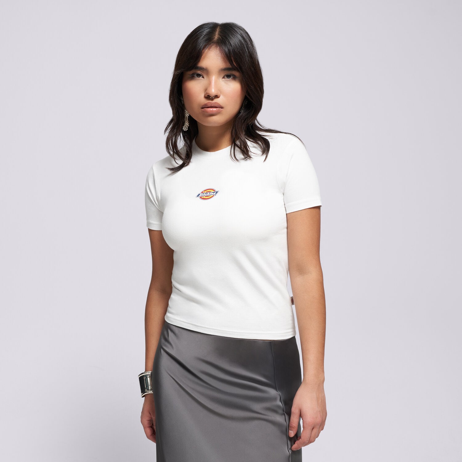 dámské tričko DICKIES TRIČKO MAPLE VALLEY REG TEE W DK0A4ZAO0WH1 BÍLÁ