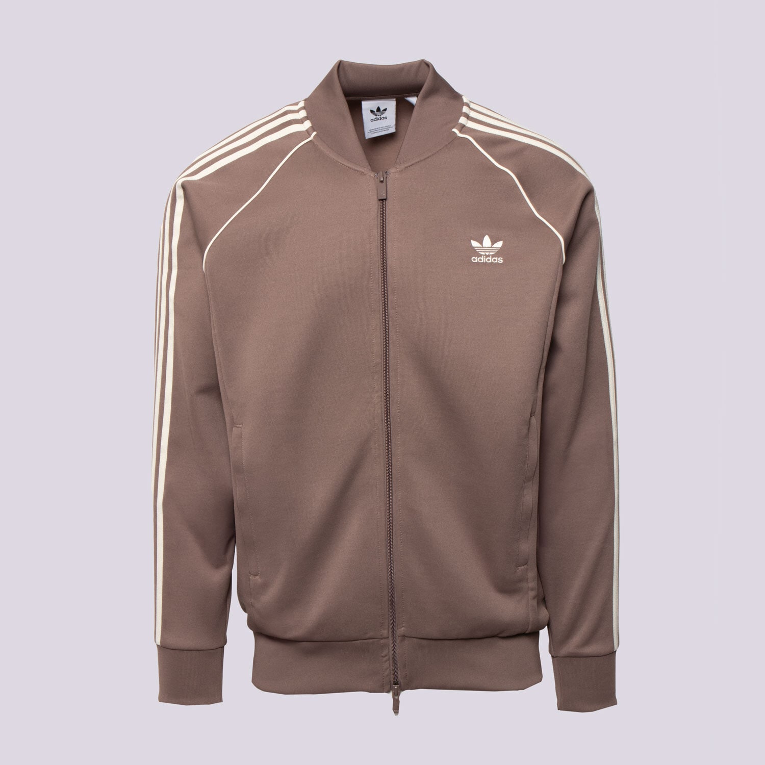 pánská mikina ADIDAS MIKINA ROZEPÍNACÍ SST TT JP2519 BÉŽOVÁ