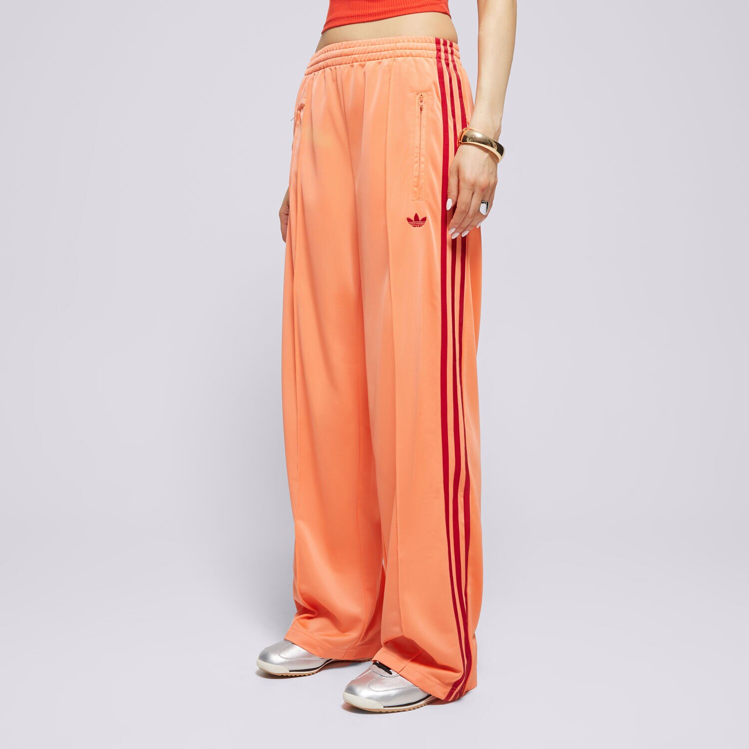 dámské kalhoty ADIDAS KALHOTY  FBIRD LOOSE TP JP2309 RŮŽOVÁ