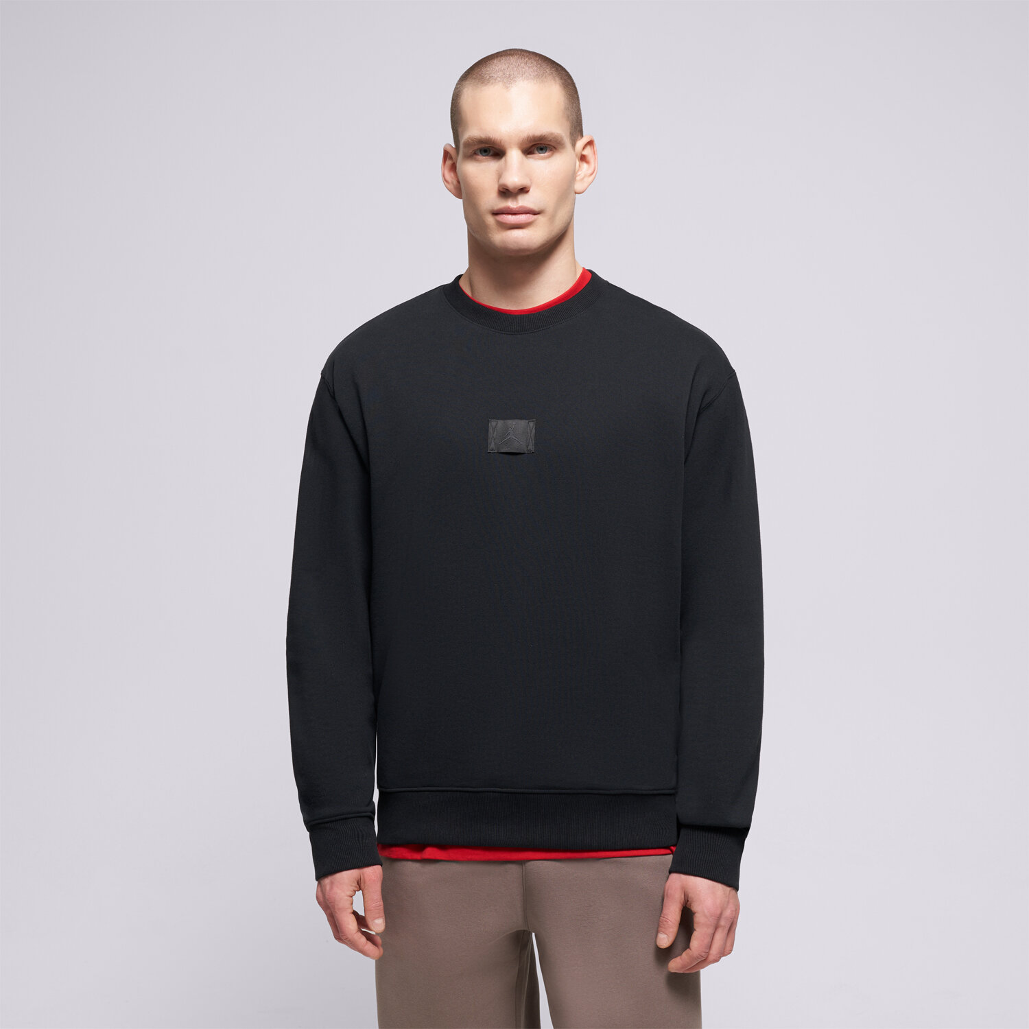 pánská mikina JORDAN MIKINA JORDAN FLIGHT FLEECE FV7259-010 ČERNÁ