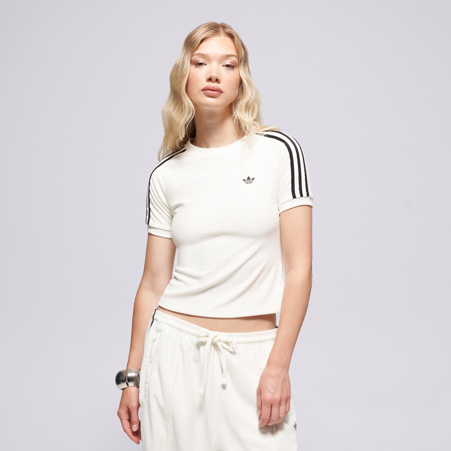 dámské tričko ADIDAS TRIČKO CALI KD1411 BÉŽOVÁ