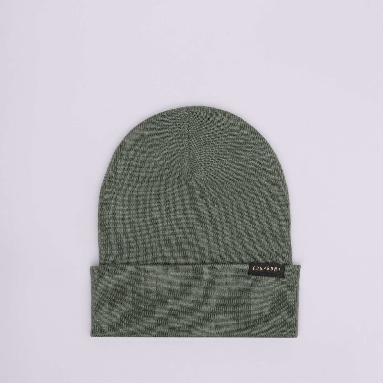 dětská čepice CONFRONT ČEPICE CLASSIC BEANIE CF323HAT90004 ZELENÁ