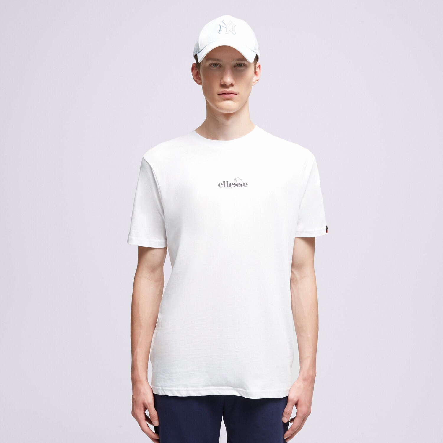 pánské tričko ELLESSE TRIČKO OLLIO TEE WHT SHP16463908 BÍLÁ
