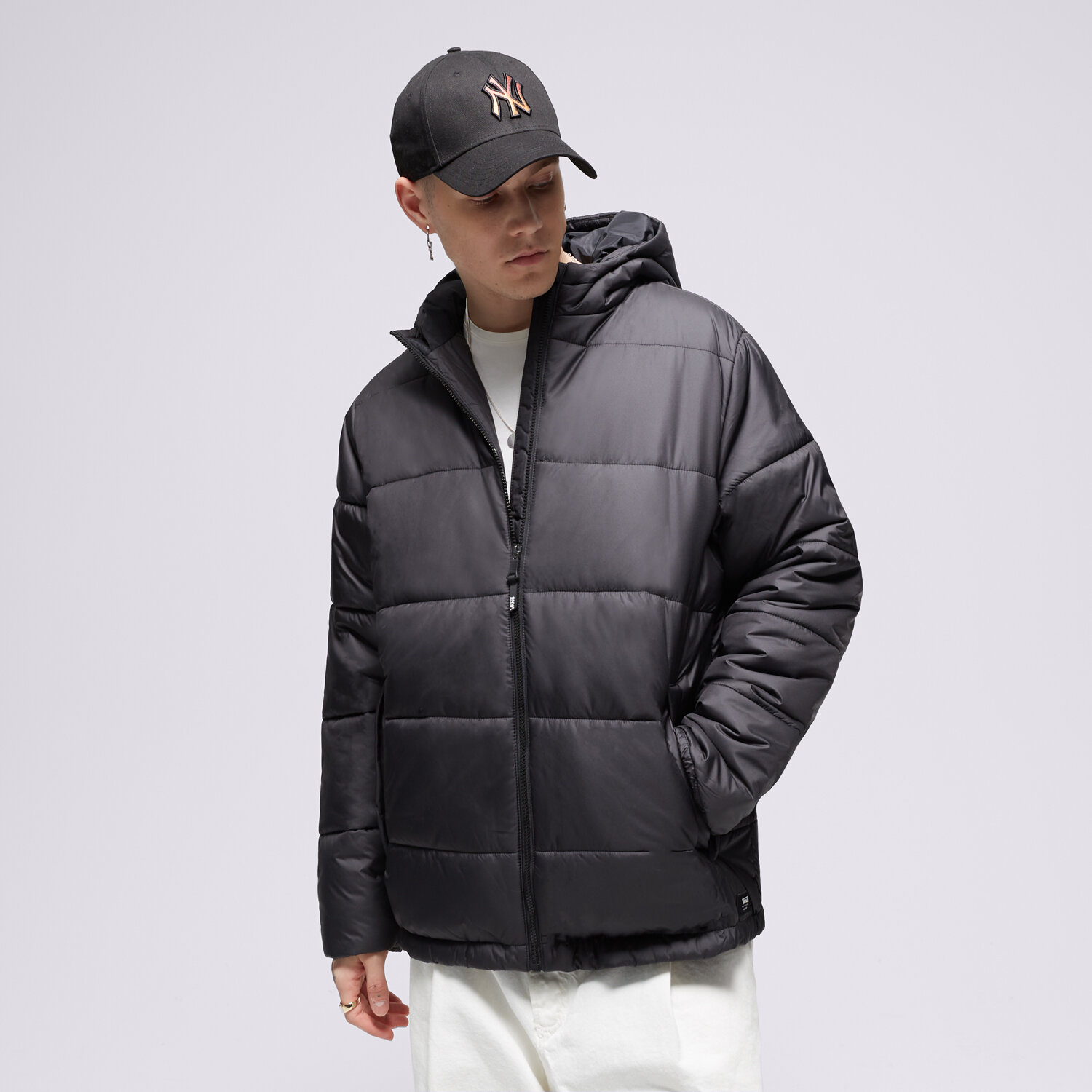 pánská zimní bunda VANS BUNDA ZIMNÍ NORRIS MTE 1 VN0008GBBLK1 ČERNÁ