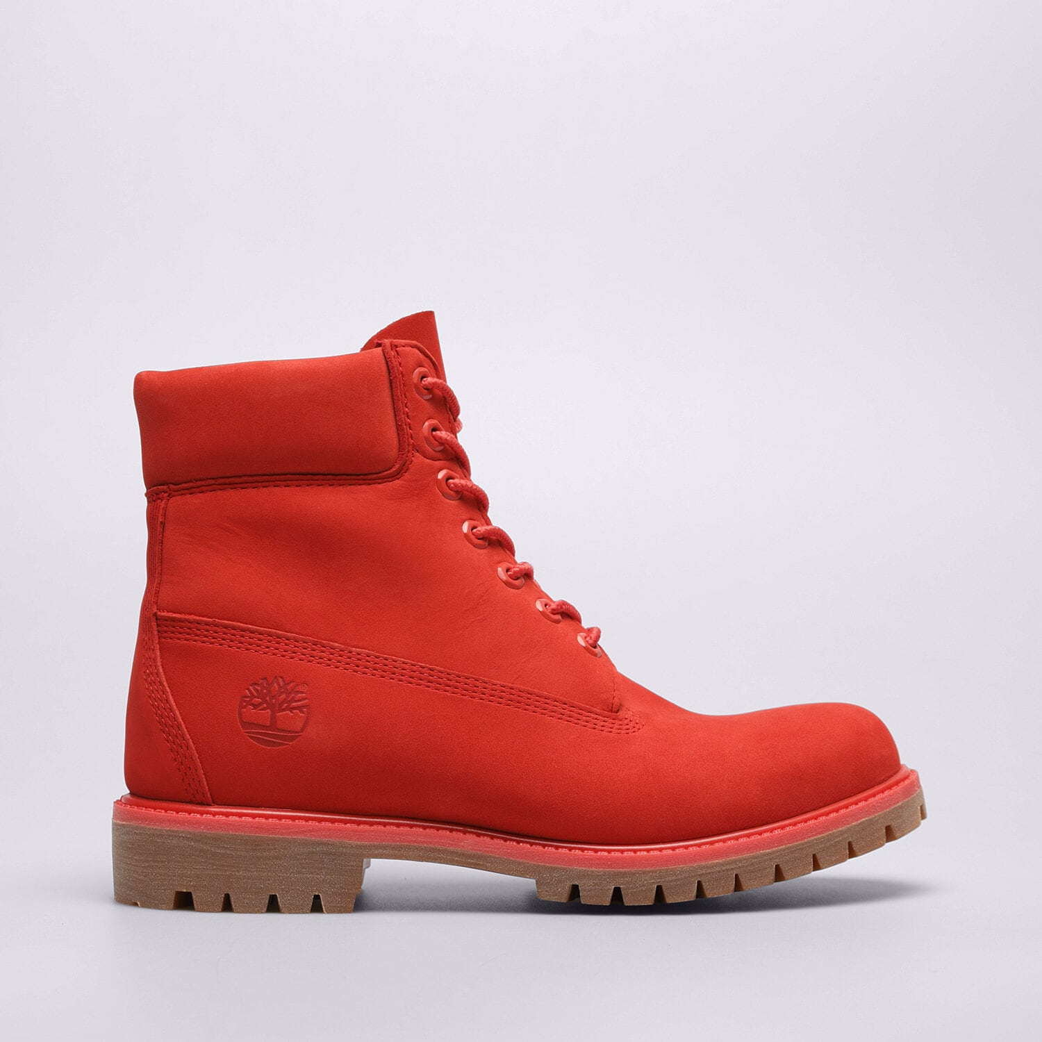 pánské boty casual TIMBERLAND 6 INCH PREMIUM BOOT TB0A5VEWDV81 ČERVENÁ
