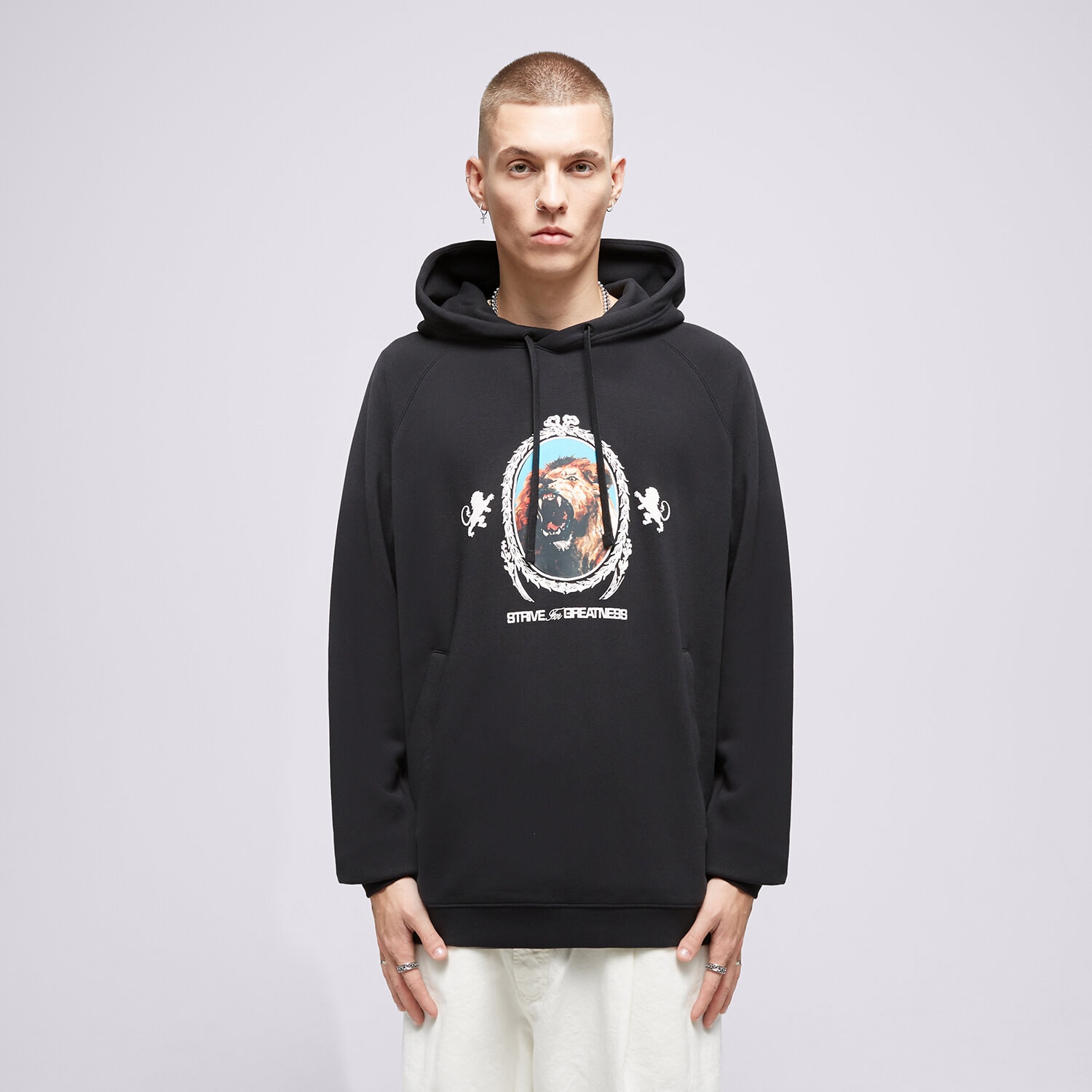 pánská mikina NIKE MIKINA S KAPUCÍ LJ M NK BRSH PO NBA FB7123-010 ČERNÁ