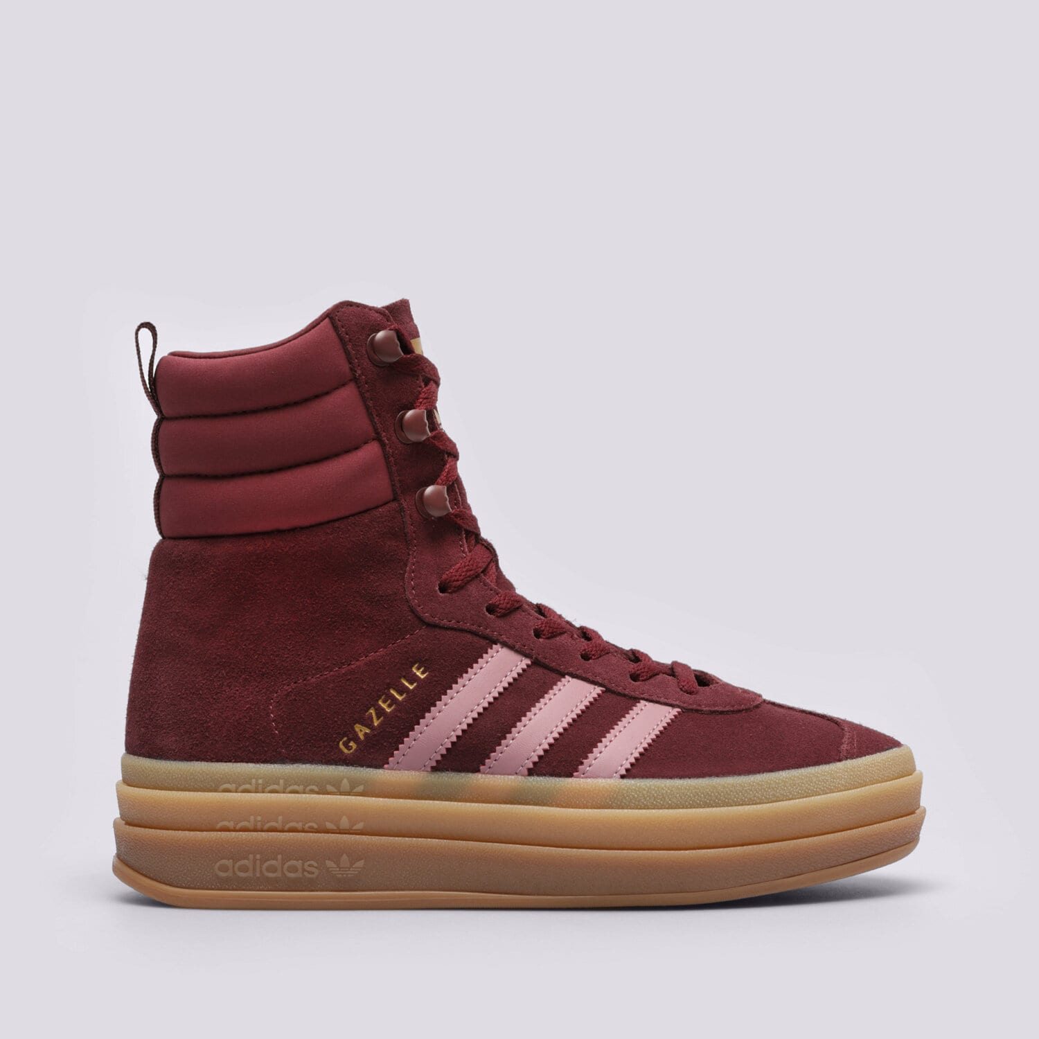 dámské tenisky ADIDAS GAZELLE BOOT W ID6882 BORDOVÁ