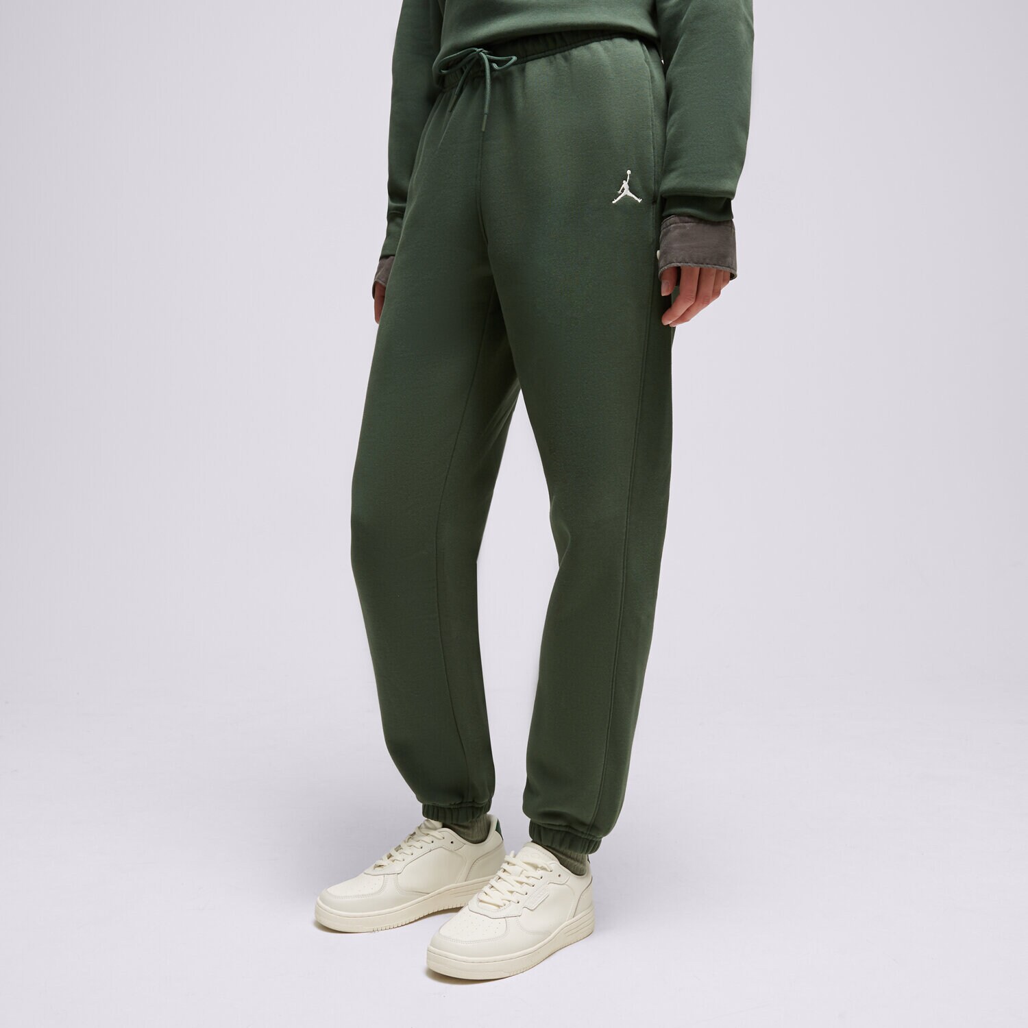 dámské kalhoty JORDAN KALHOTY  W J BRKLN FLC 2  FN4494-337 ZELENÁ