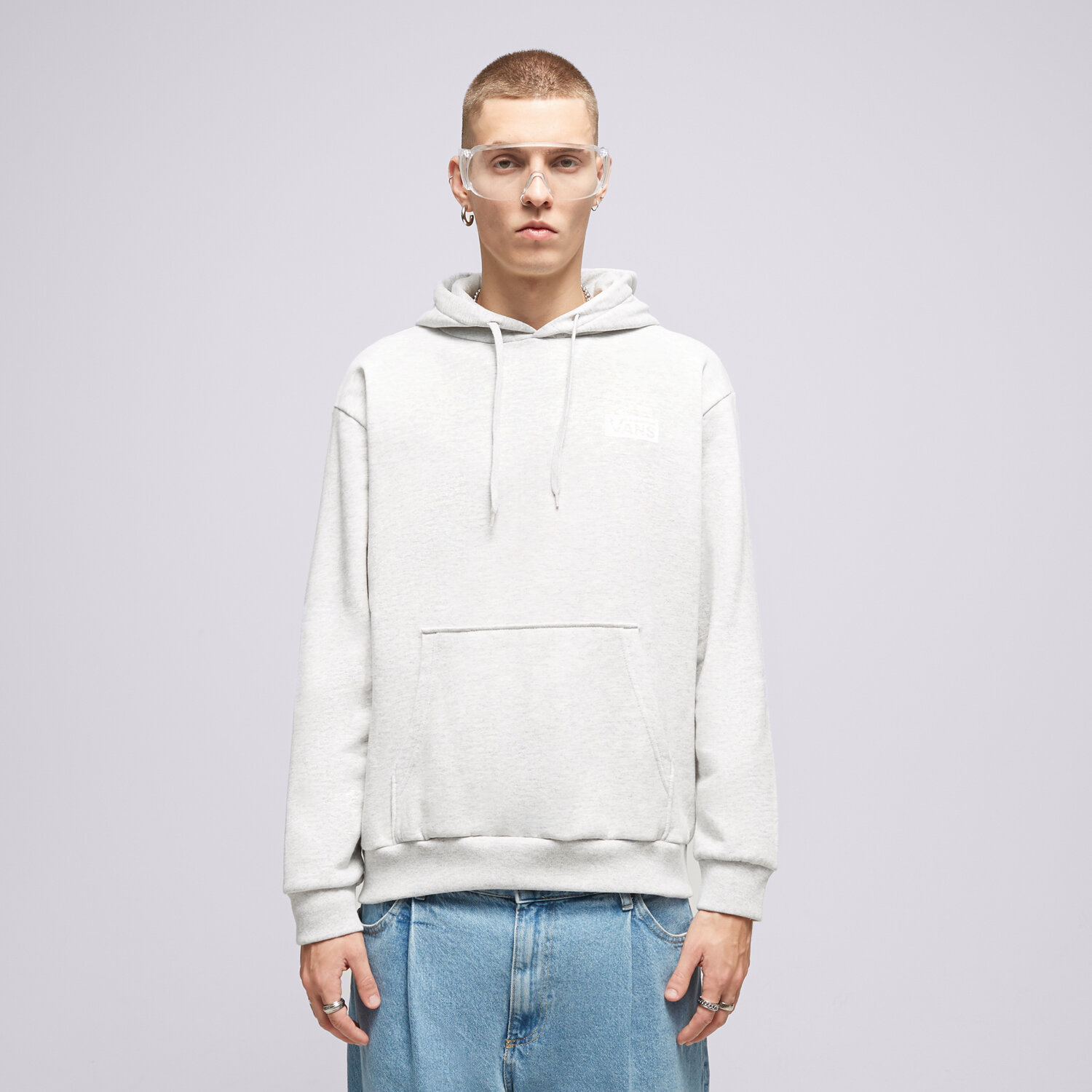 pánská mikina VANS MIKINA S KAPUCÍ RELAXED FIT VN0007FN1QI ZELENÁ