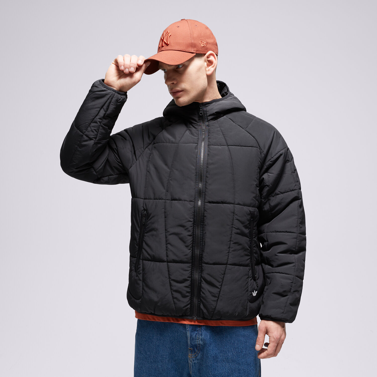 pánská zimní bunda ADIDAS BUNDA PÉŘOVÁ ADV PUFF IL2582 ČERNÁ