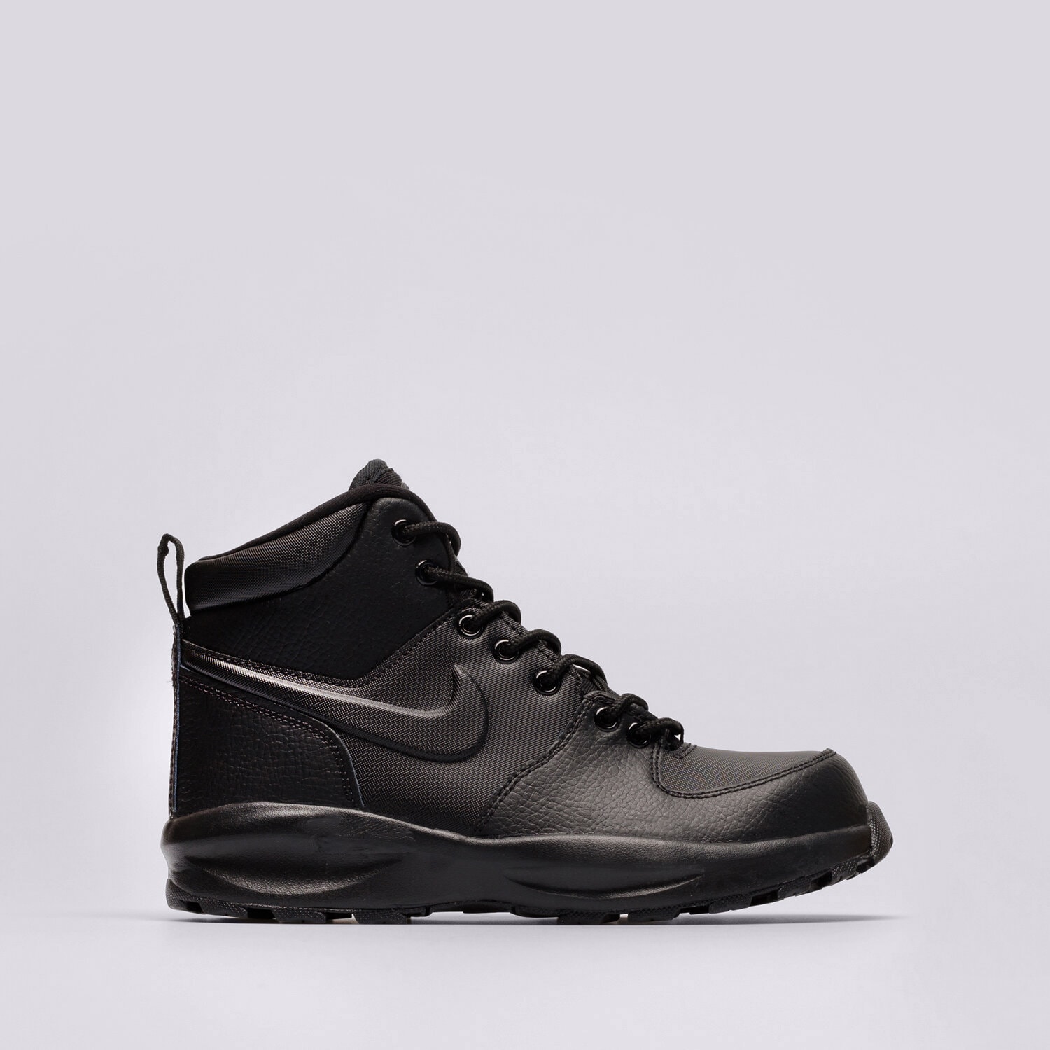 dětská outdoorová obuv NIKE MANOA LEATHER  BQ5372-001 ČERNÁ
