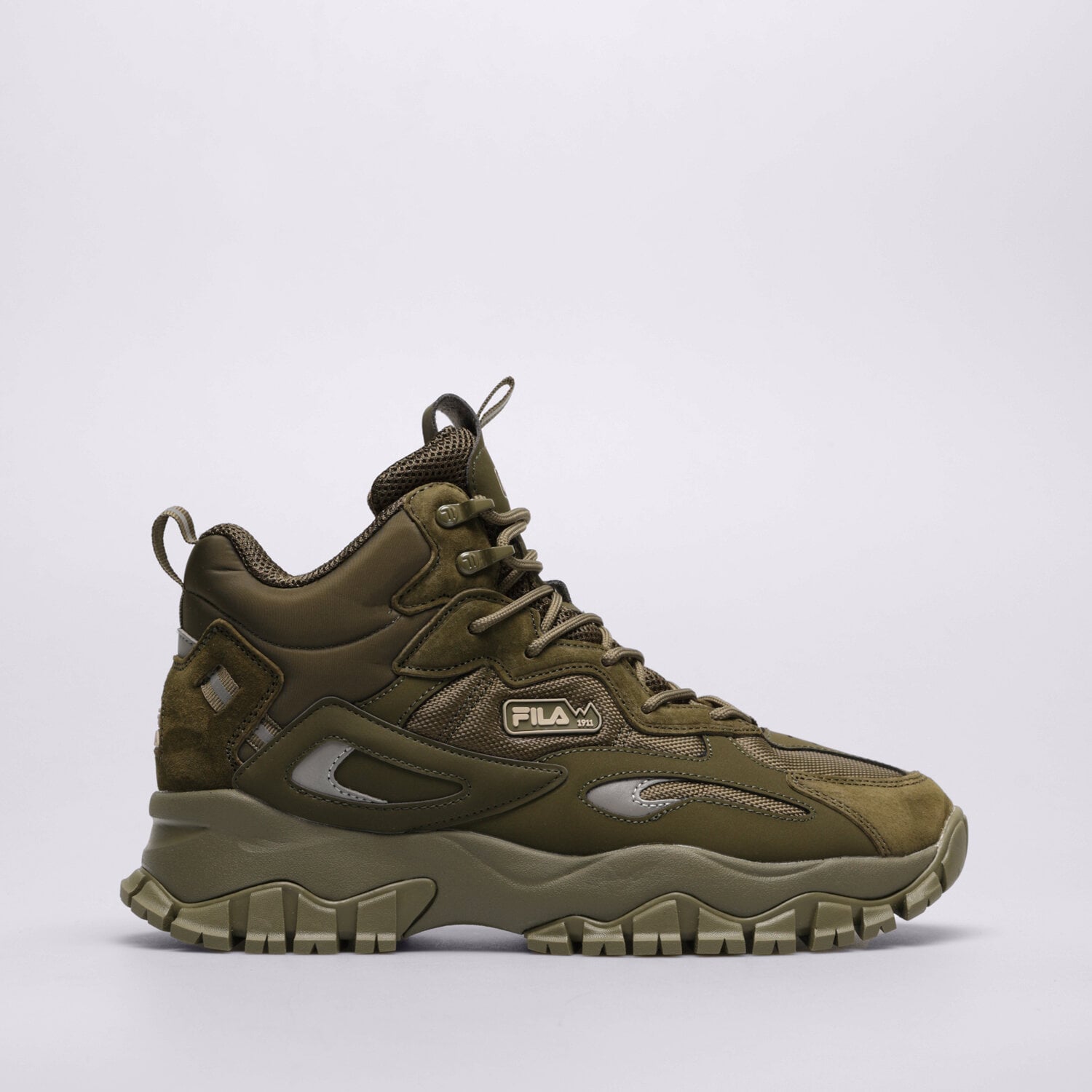pánská outdoorová obuv FILA RAY TRACER TR 2 MID 1RM02601318 KHAKI