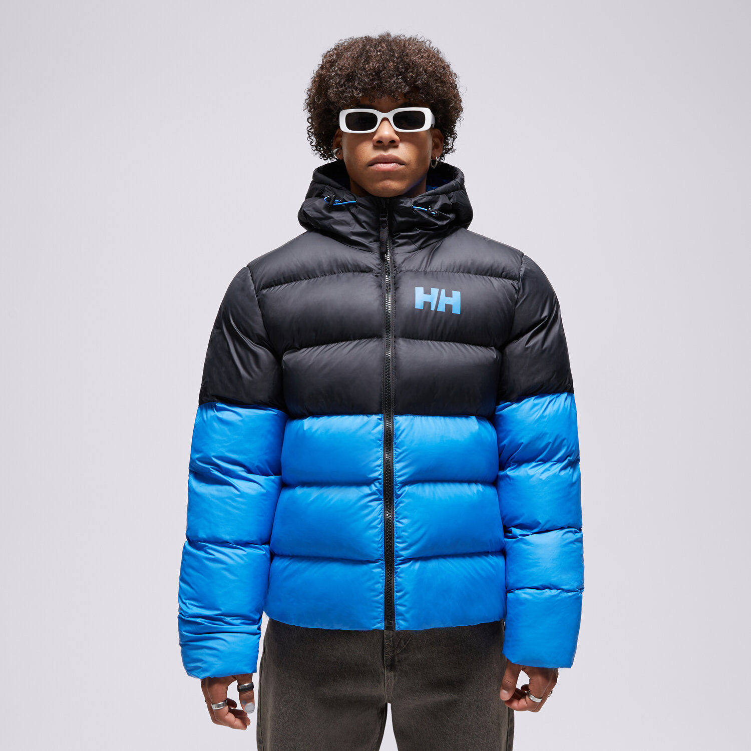 pánská zimní bunda HELLY HANSEN BUNDA ZIMNÍ ACTIVE PUFFY 53523_554 MODRÁ