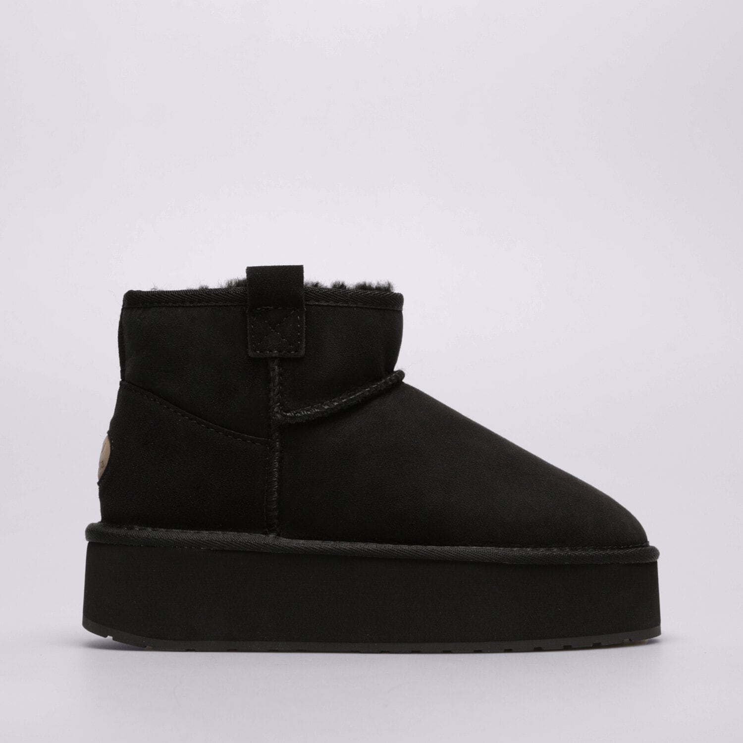 dámské boty casual EMU AUSTRALIA FOYFLATFORM MICRO W13073BLACK ČERNÁ