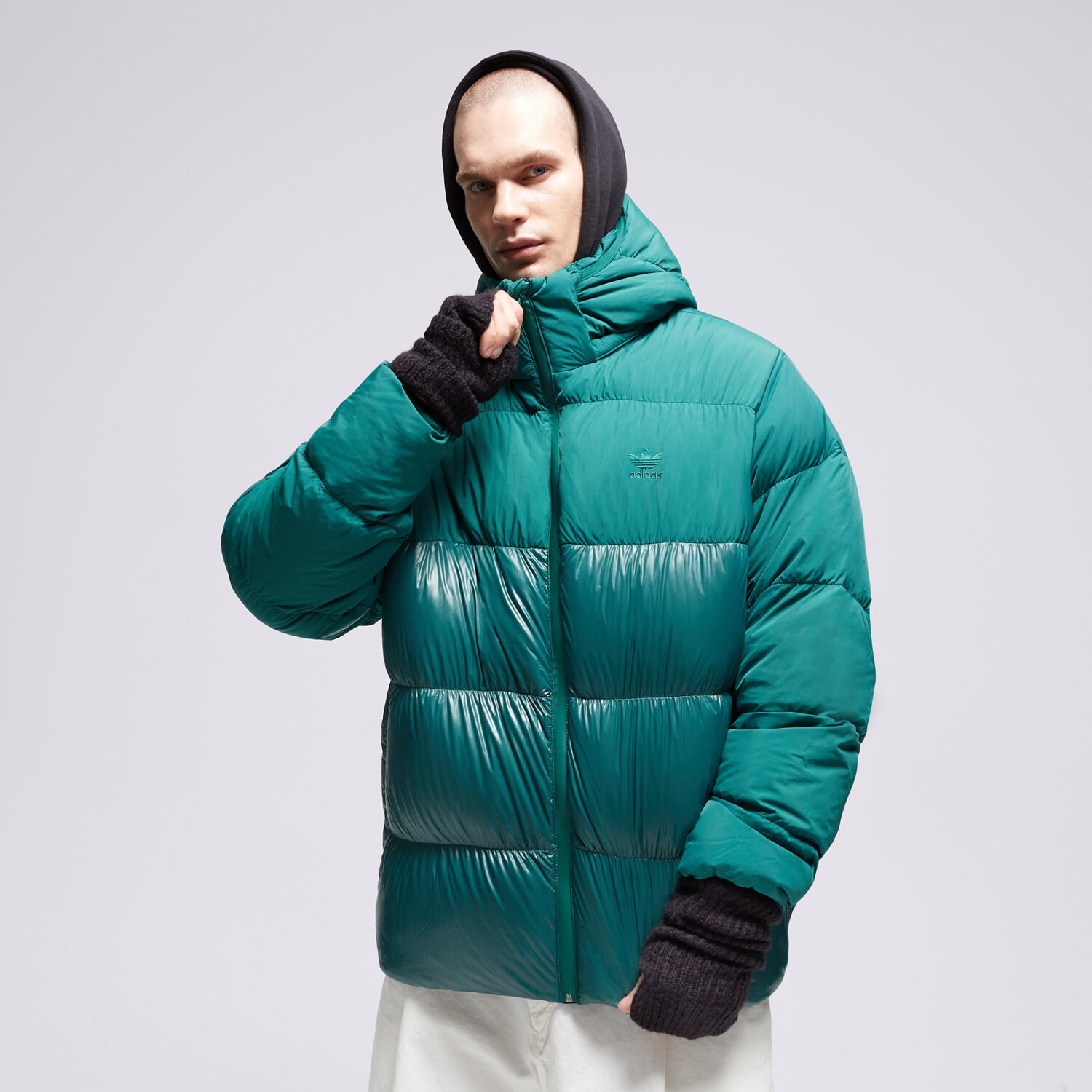 pánská zimní bunda ADIDAS BUNDA ZIMNÍ DOWN REGEN ADIC IL2566 ZELENÁ
